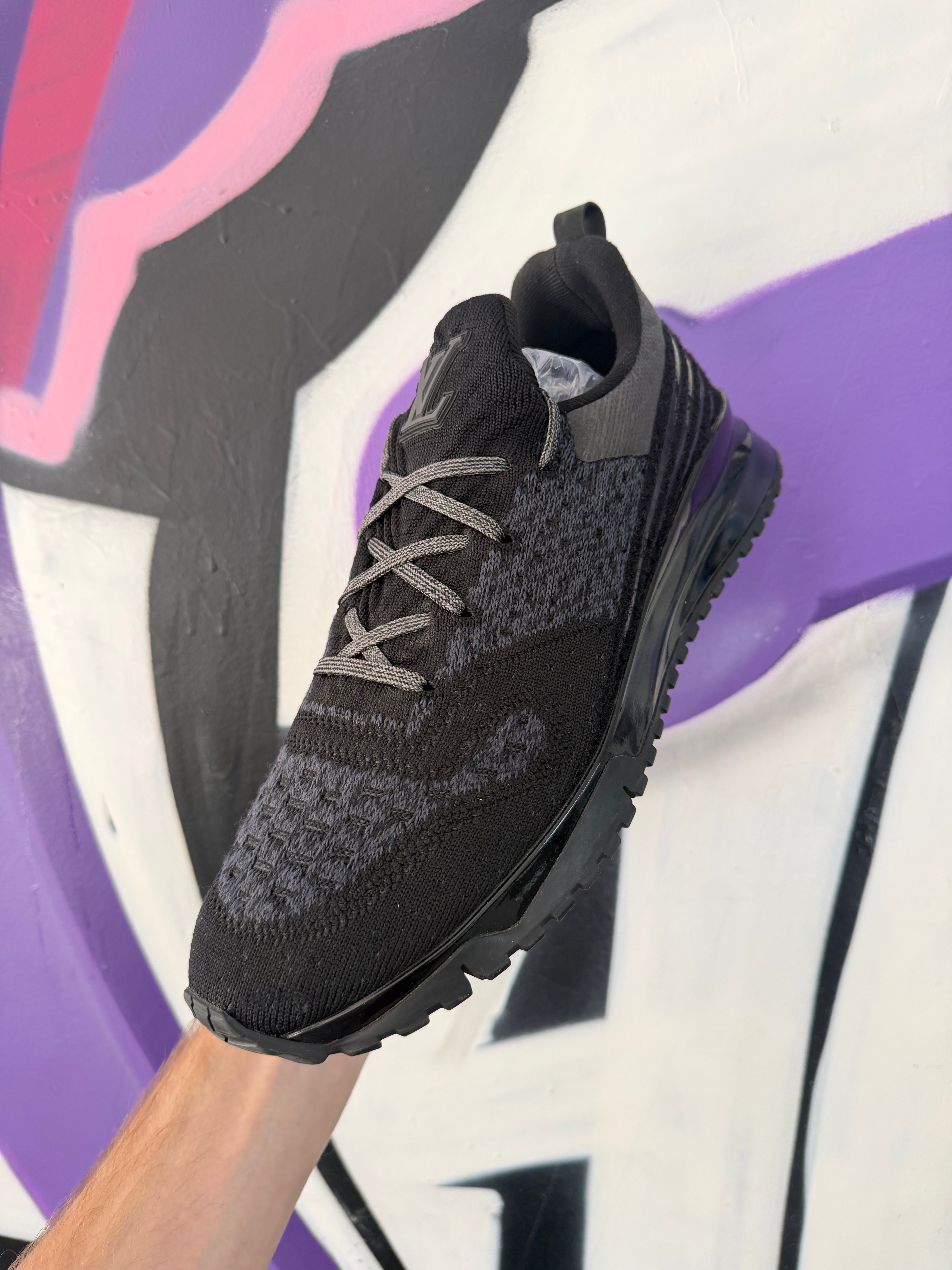Louis Vuitton Black VNR Runner Sneakers