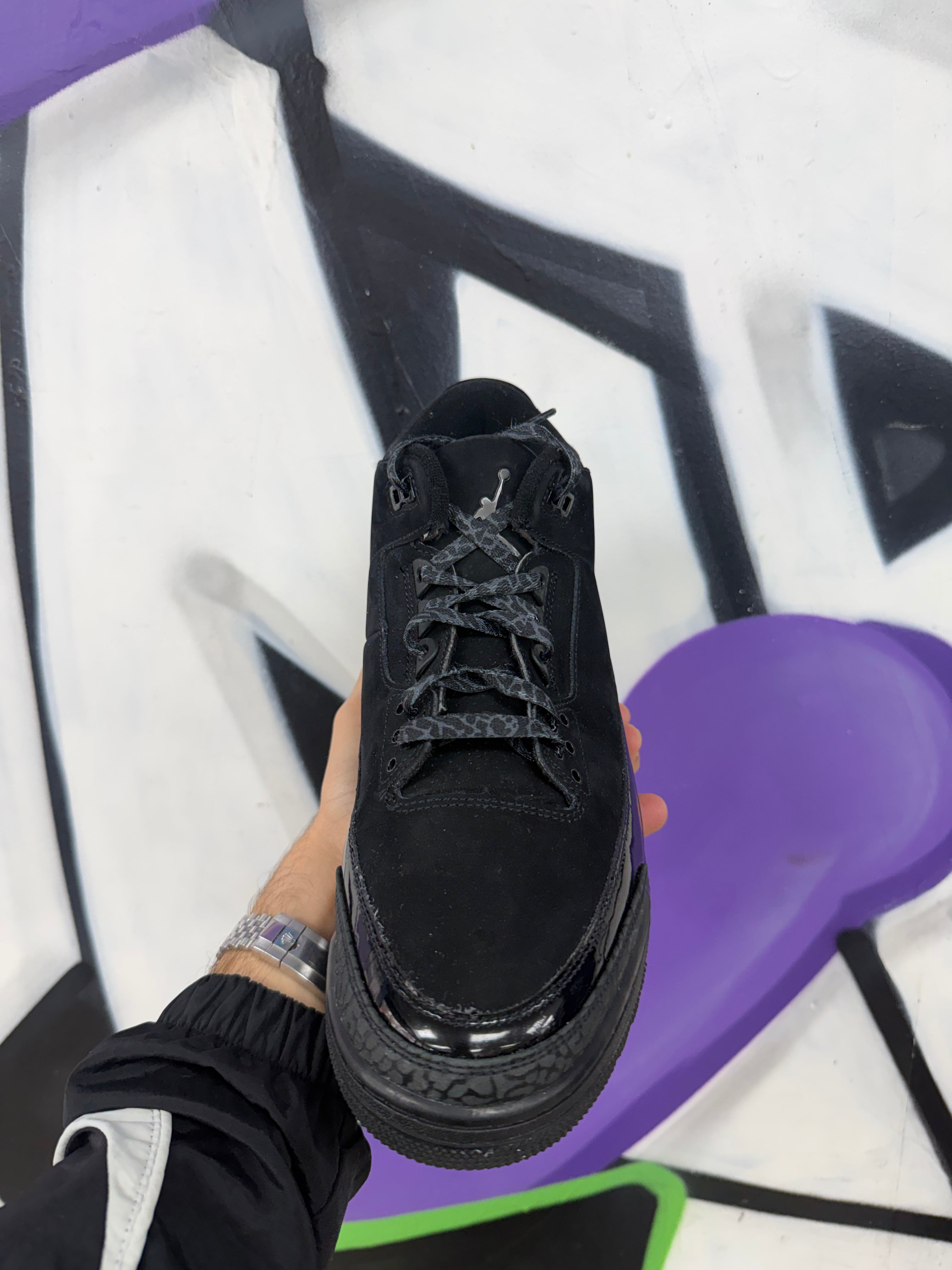 Jordan 3 Black Cat Sneakers