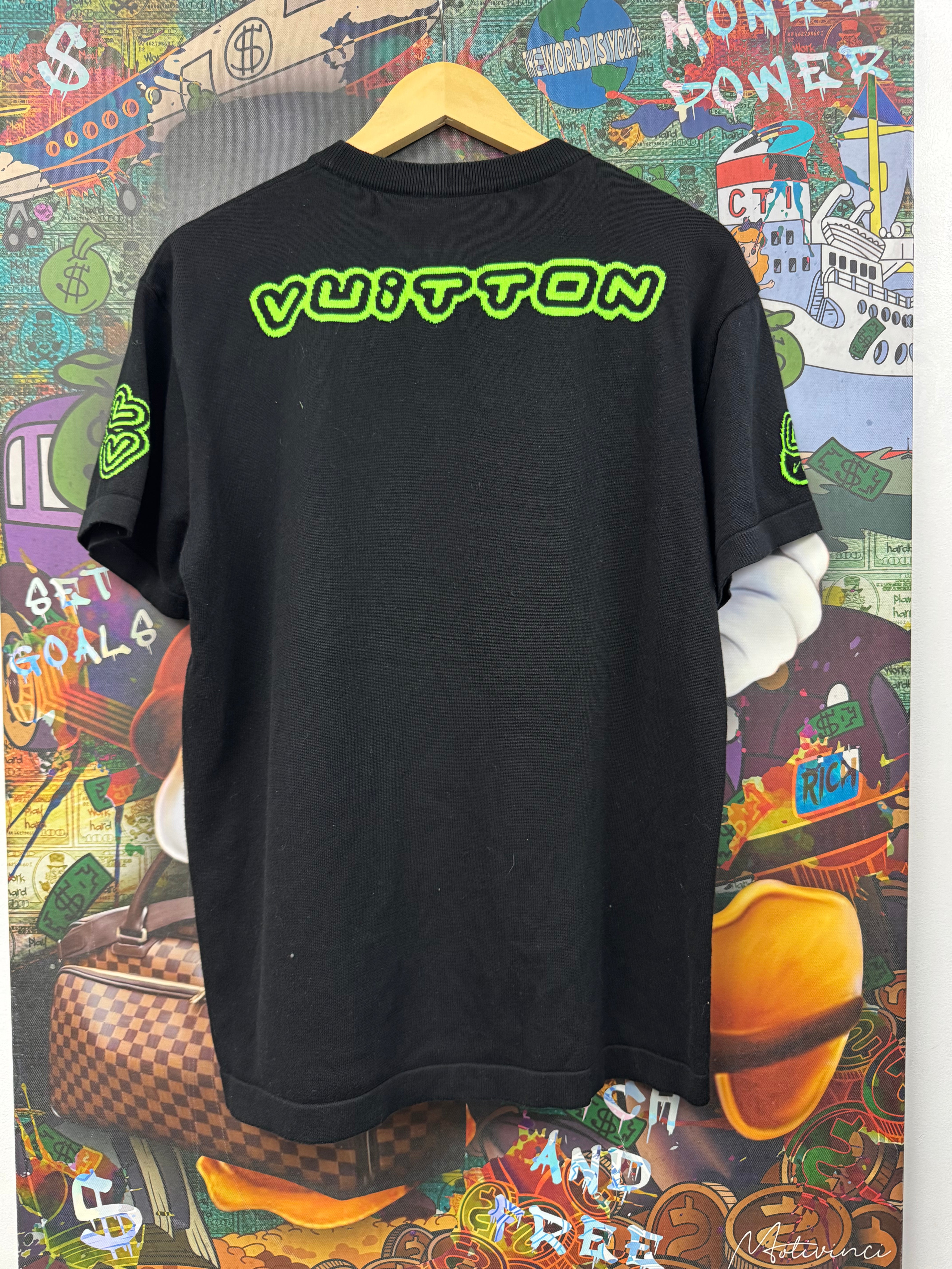Louis Vuitton Black Green 1854 Tee