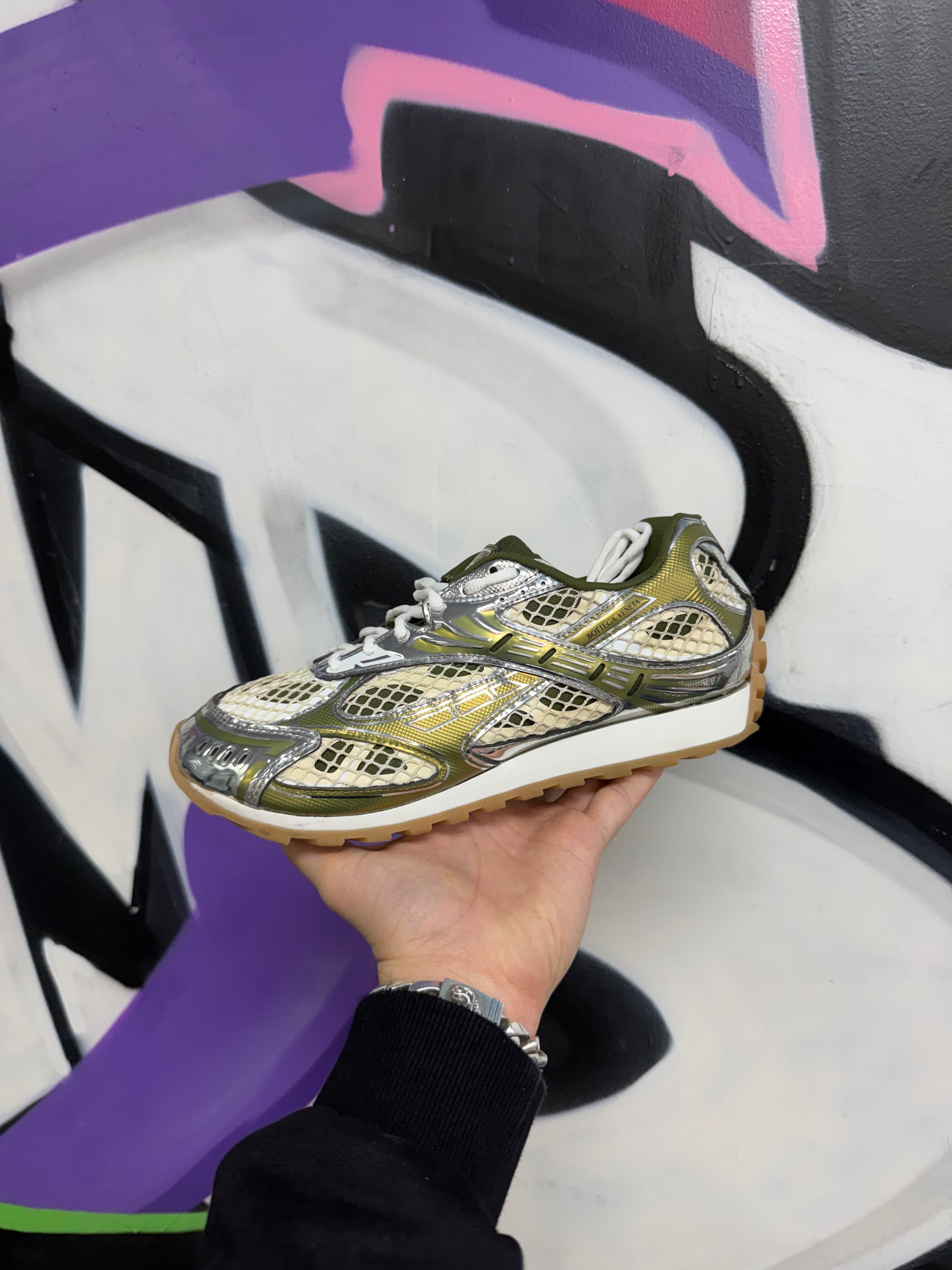 Bottega Veneta Mud Orbit Sneakers