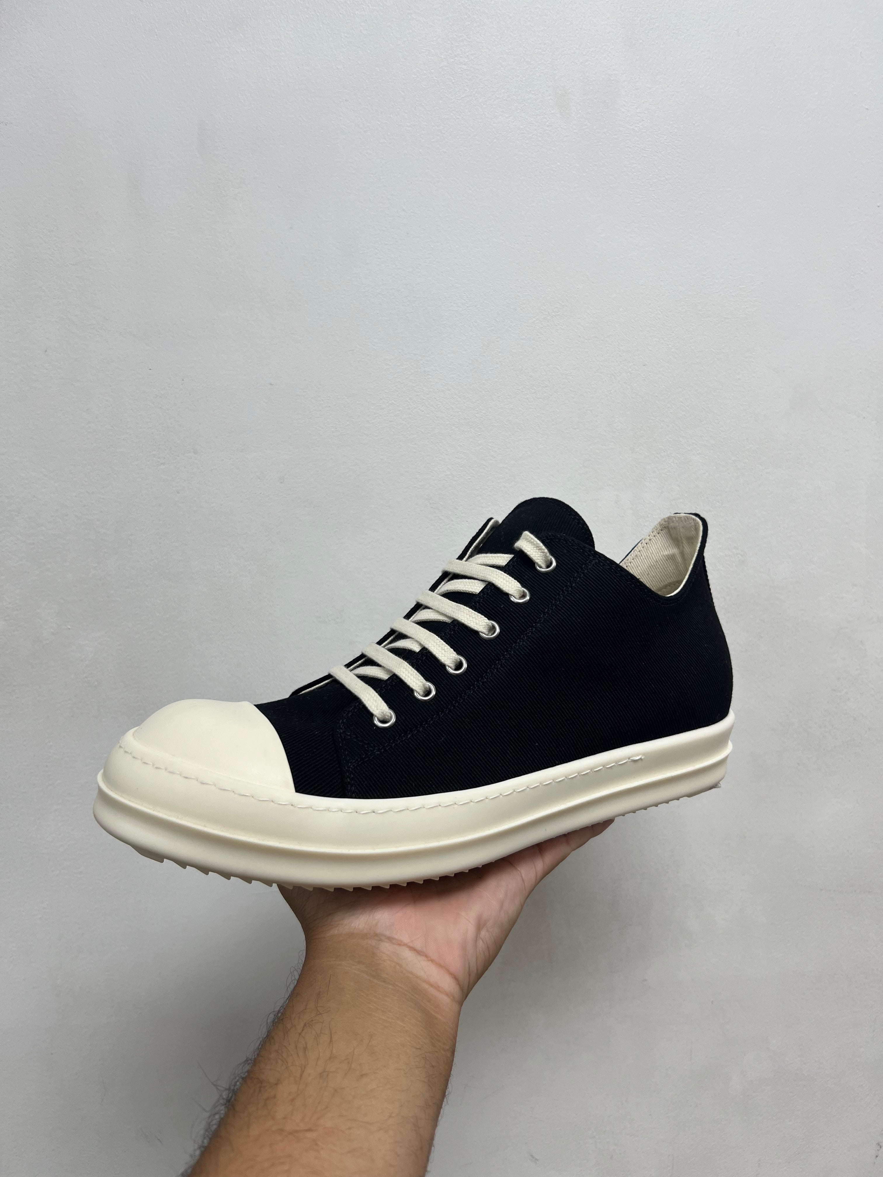 Rick Owens Black Ramone DRKSHDW Low Sneakers