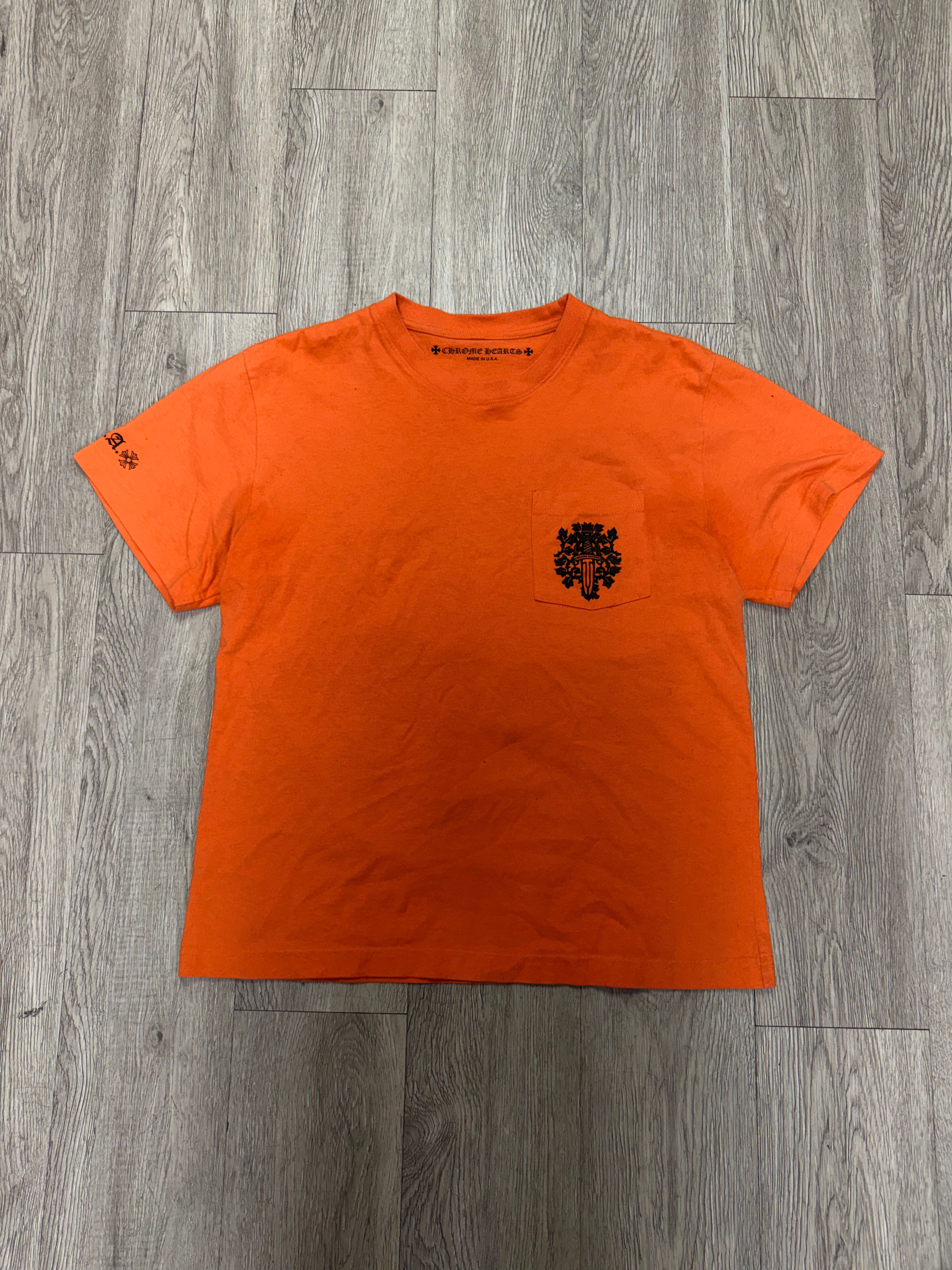 Chrome Hearts Orange Vine Dagger Tee