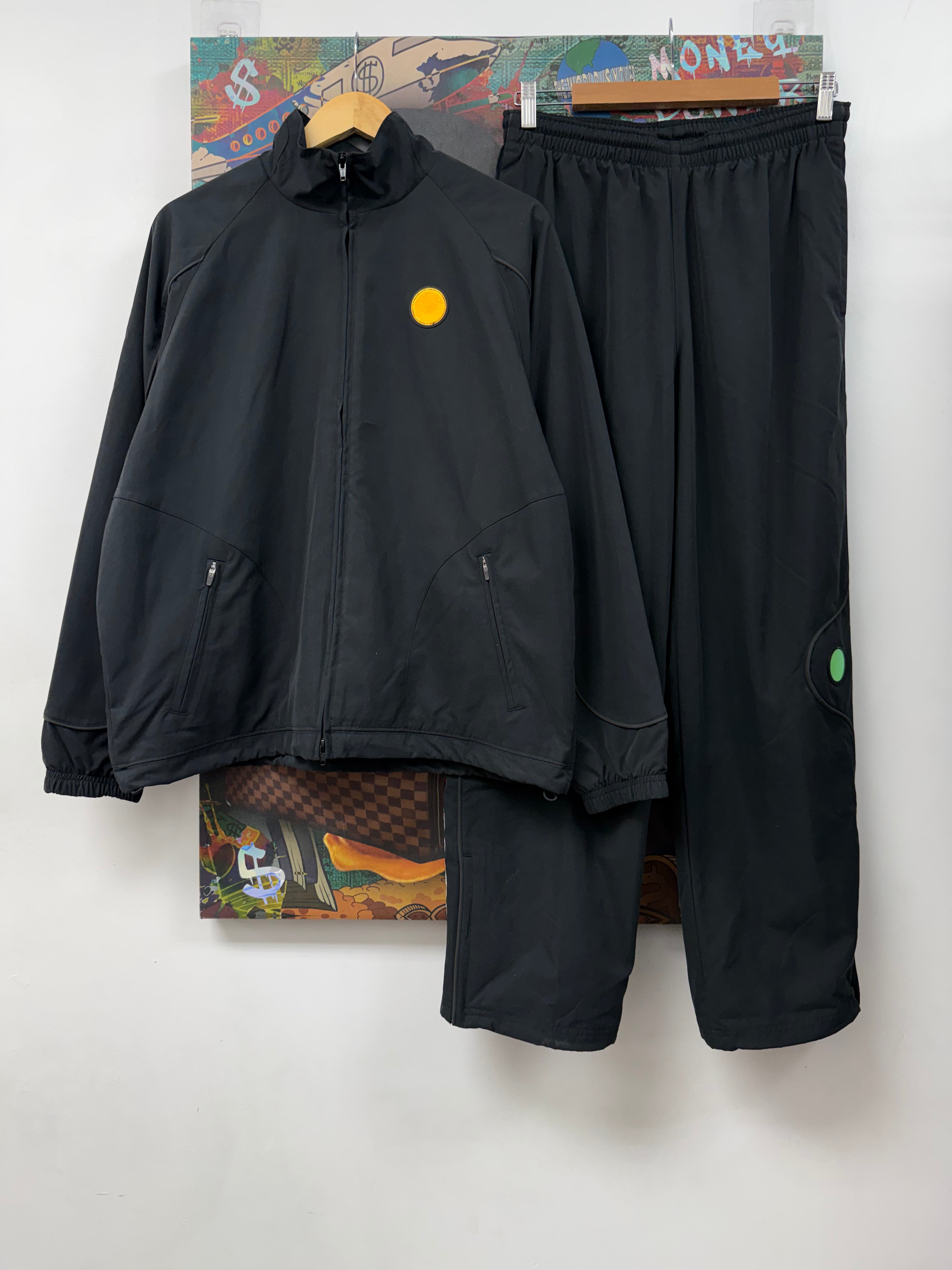 Supreme x Jordan Black Track Suit