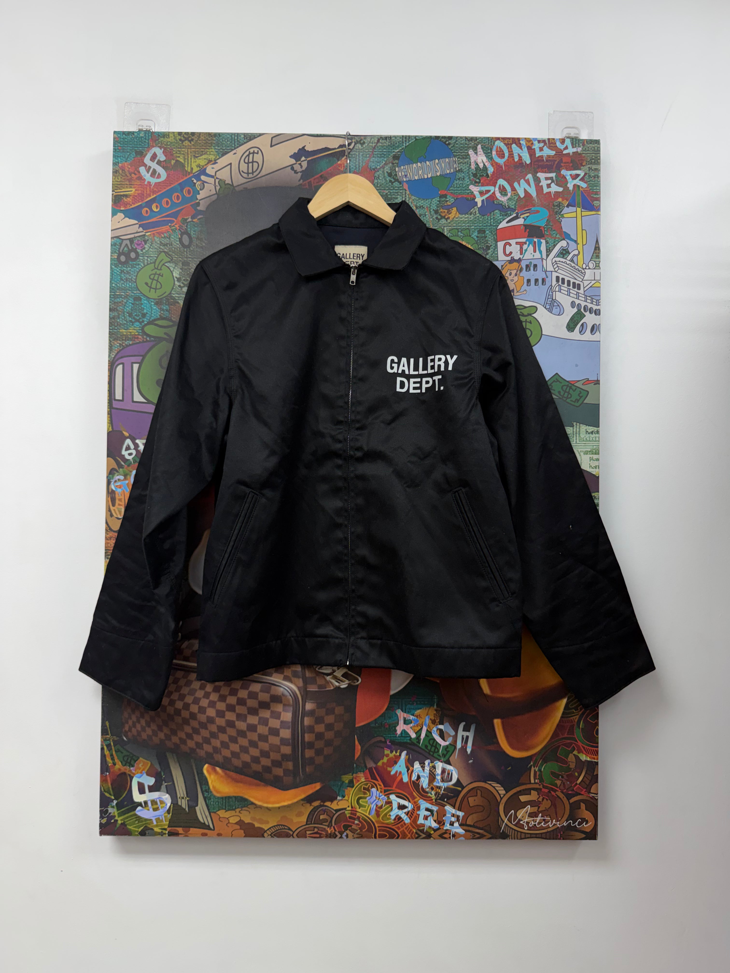Gallery Dept Black White Work Jacket