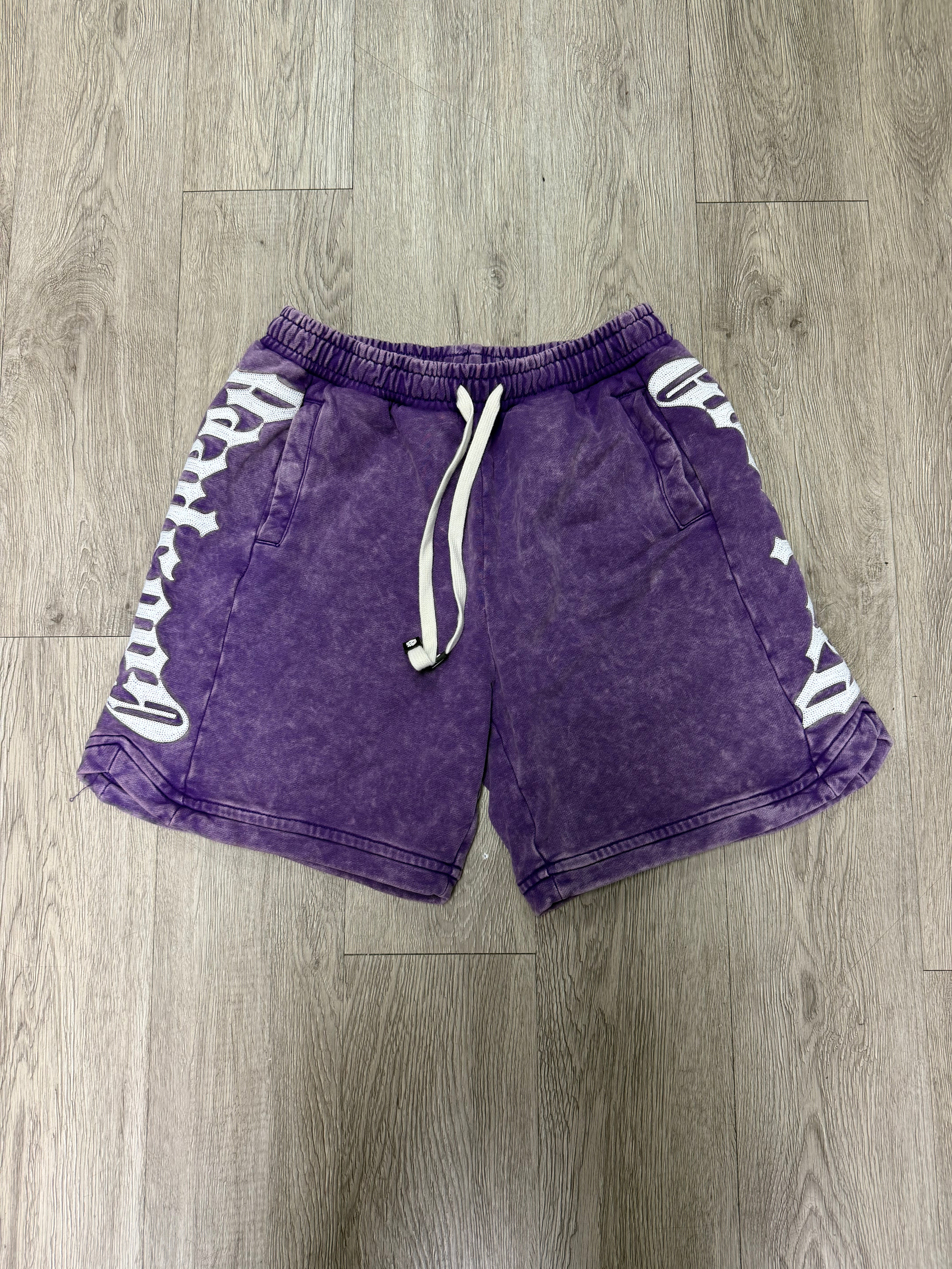 Godspeed Purple Wash Courtside Shorts