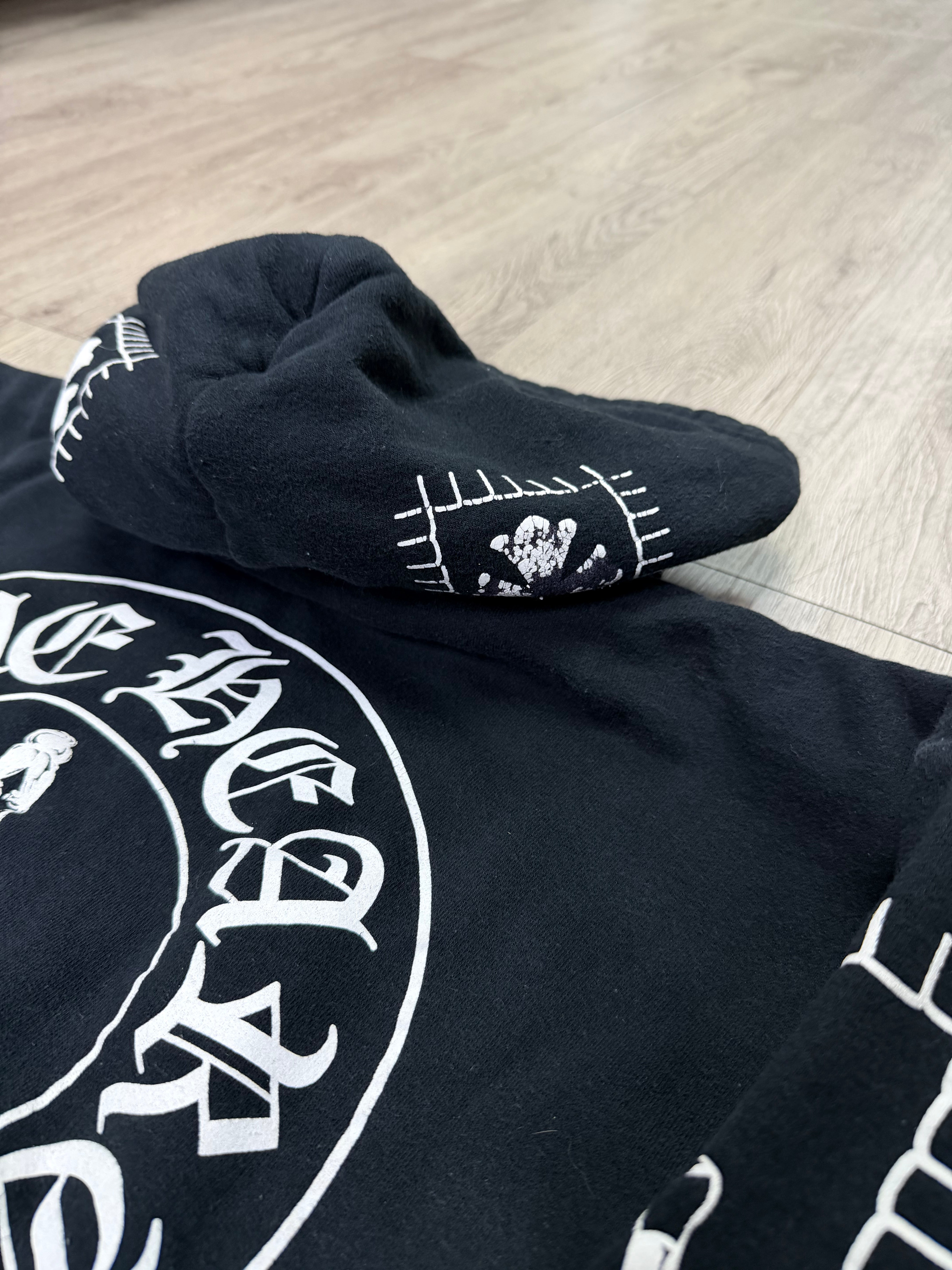 Chrome Hearts Black Deadly Doll Cross Hoodie