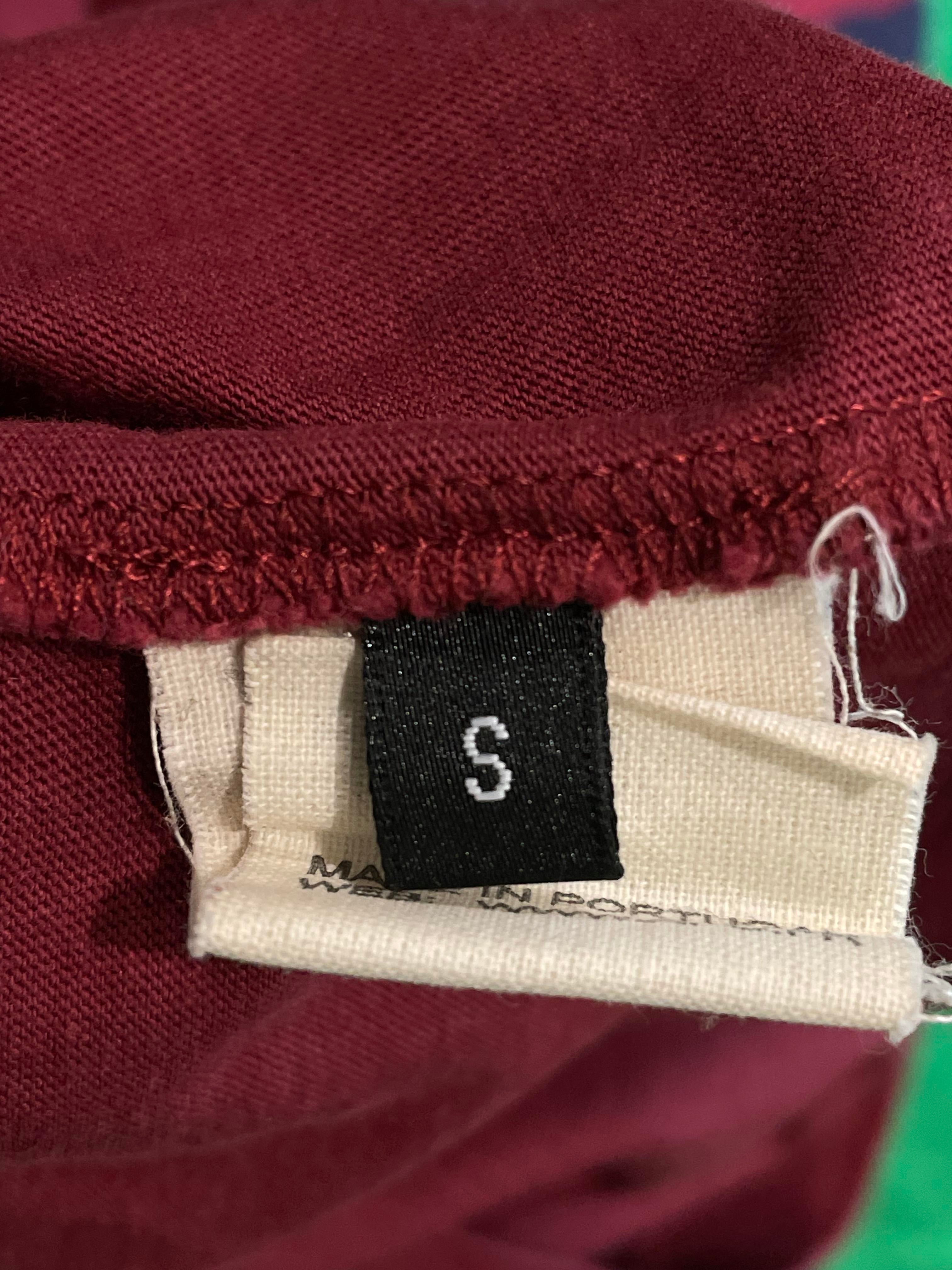 APC 'Smiley' Maroon Tee
