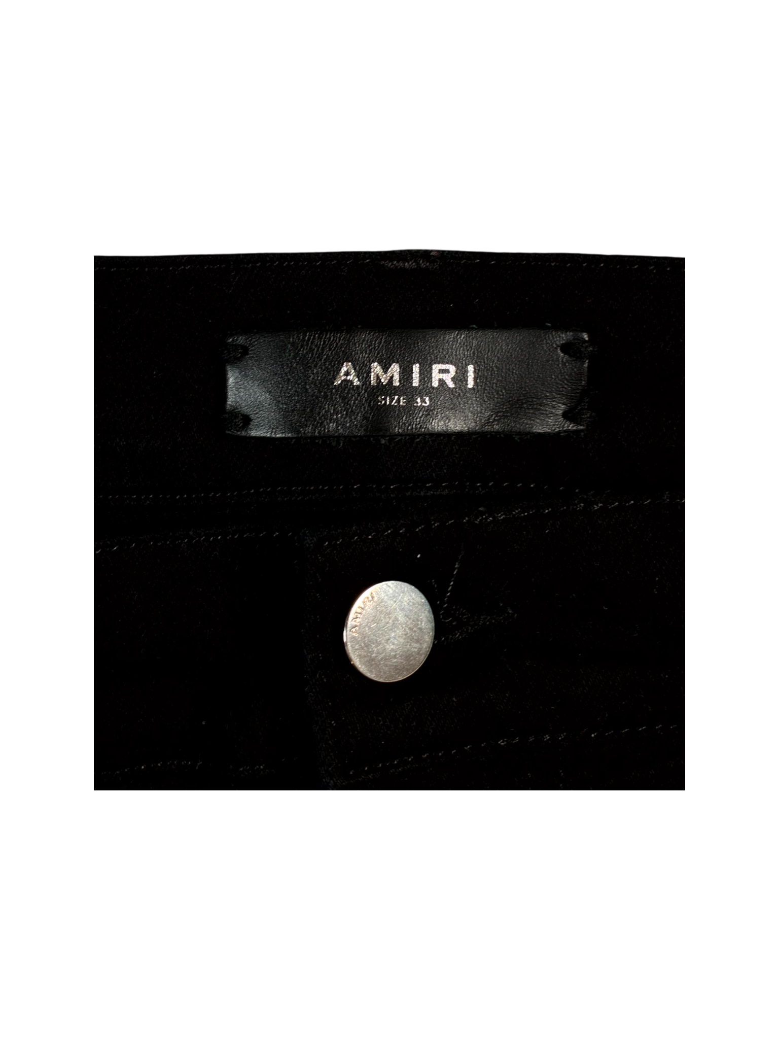 Amiri Thrasher Gold Stripe Jeans