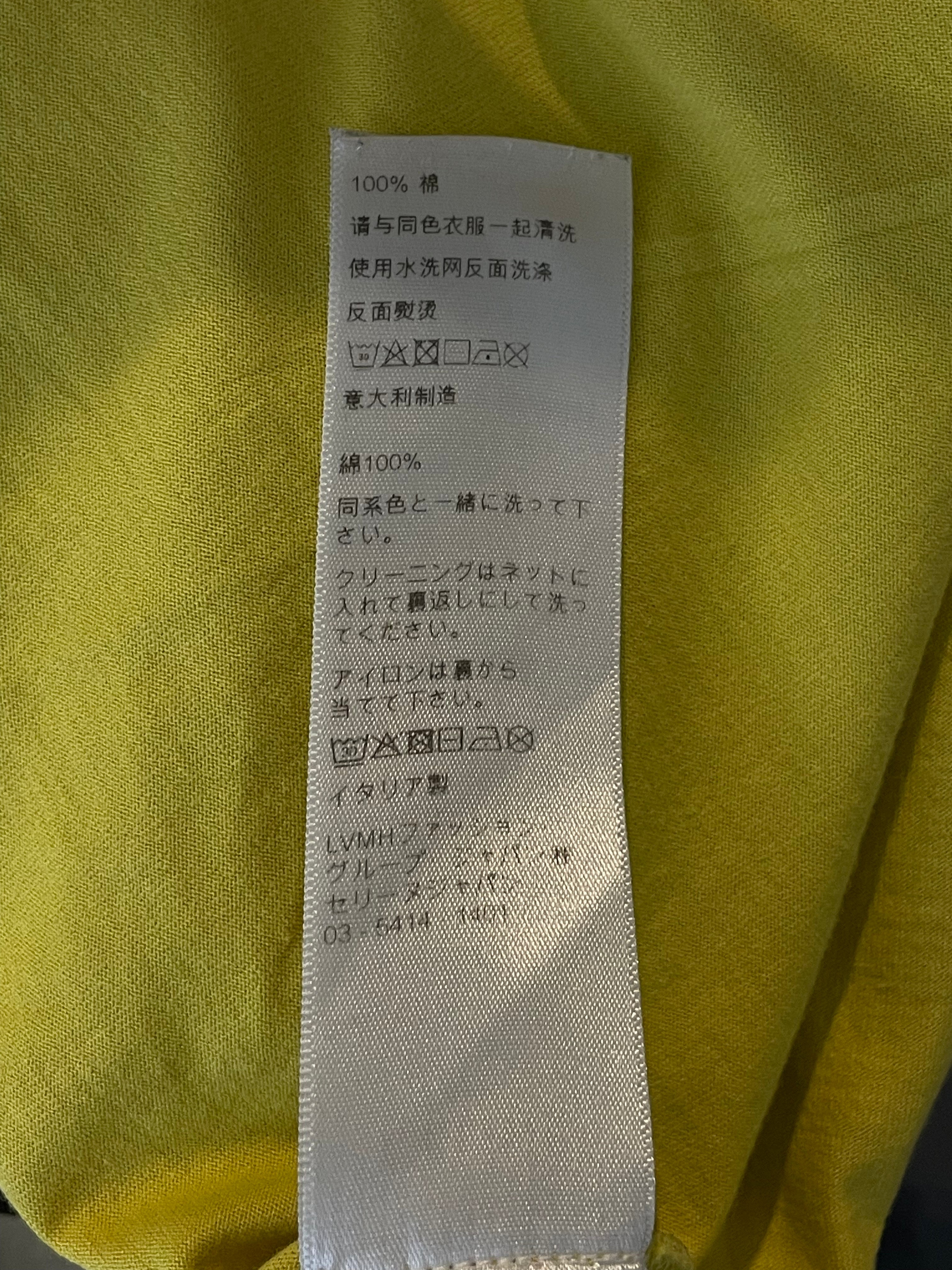 Celine Logo Black & Yellow Tee