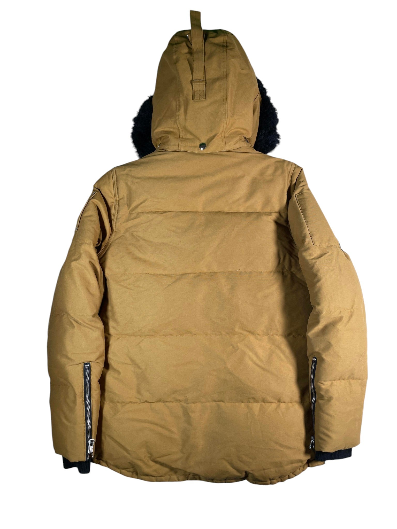 Moose Knuckles 3Q Mustard Parka Puffer Jacket