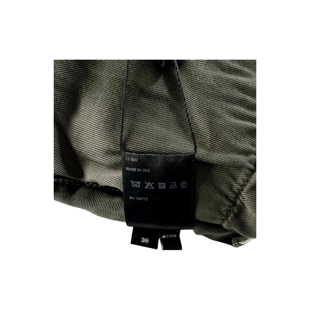 Amiri Patch Olive & Orange Jeans