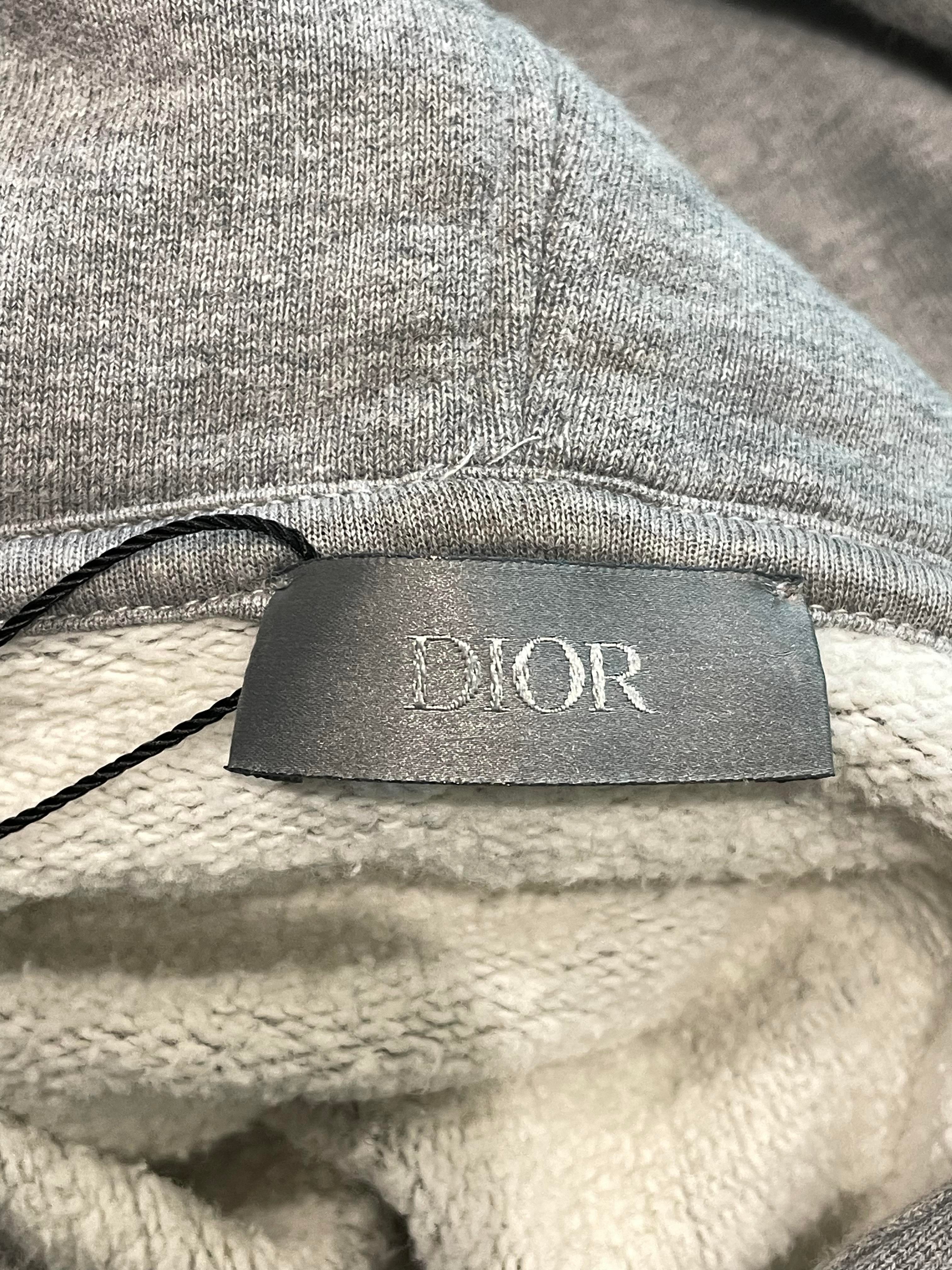 Dior CD Grey Hoodie