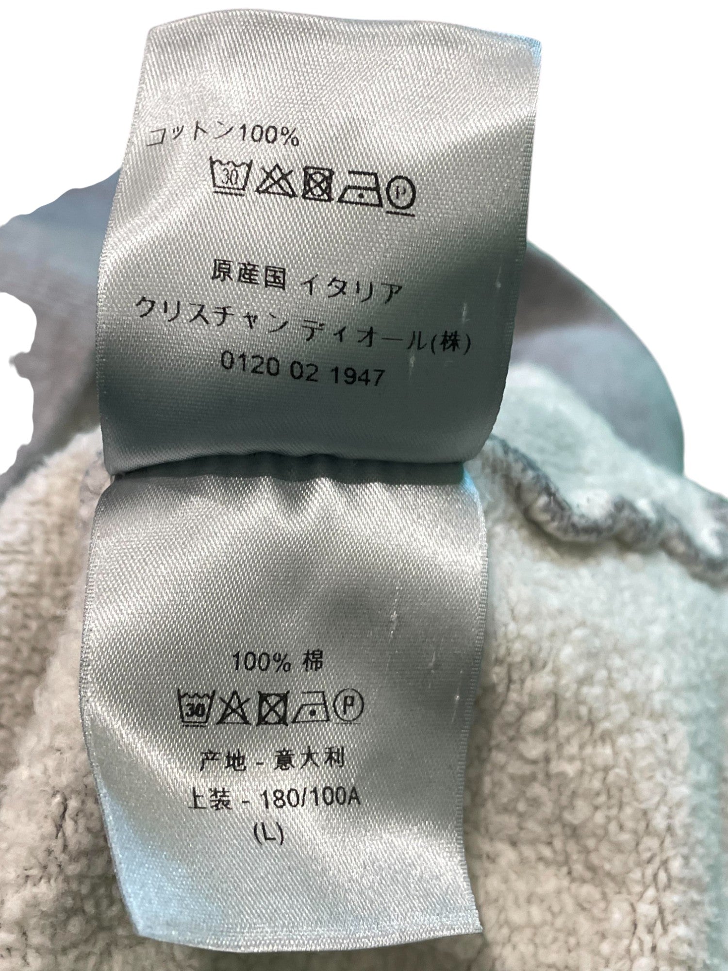 Dior CD Grey Hoodie