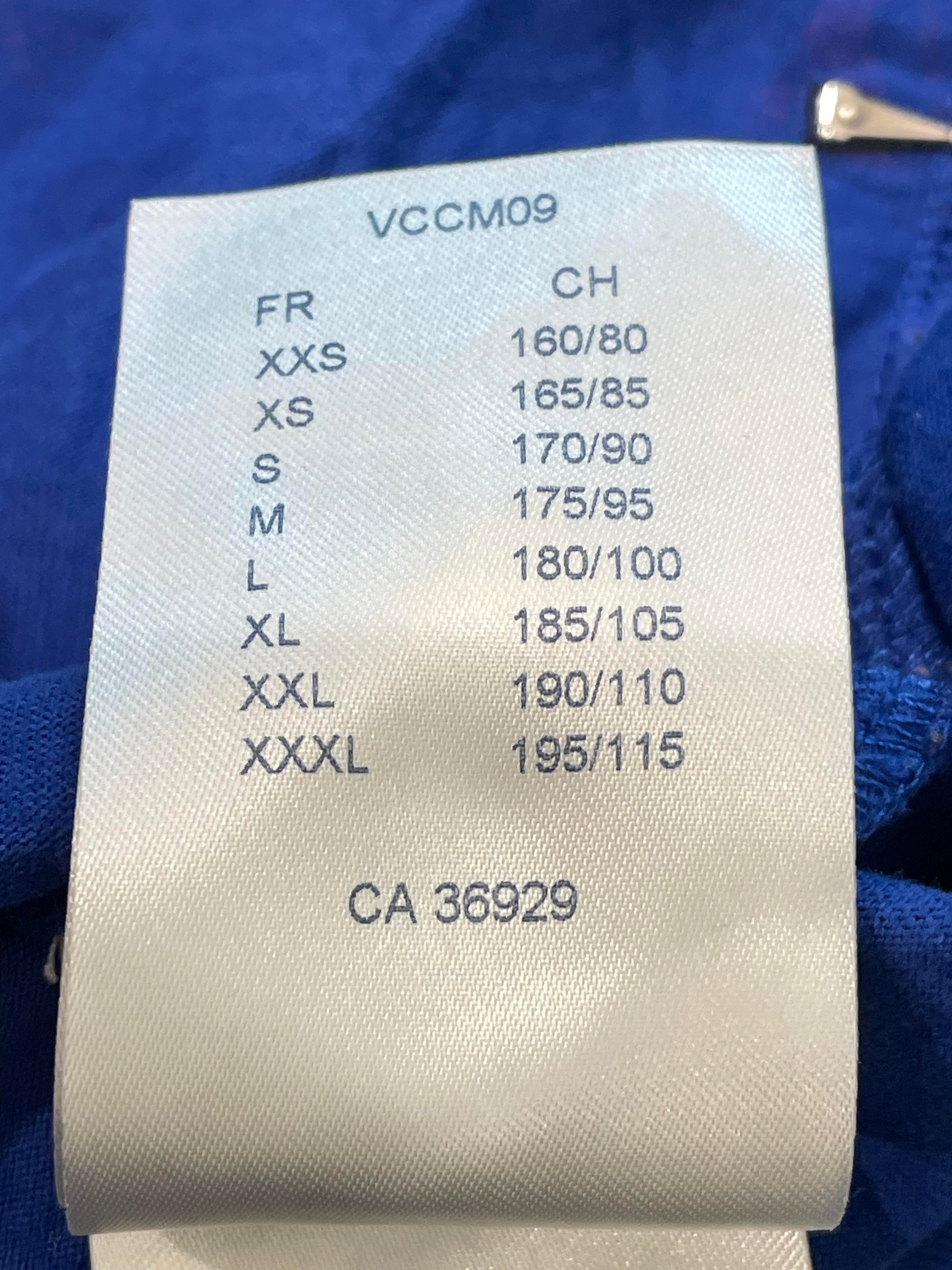 LV Blue Red All Over Logo T-shirt