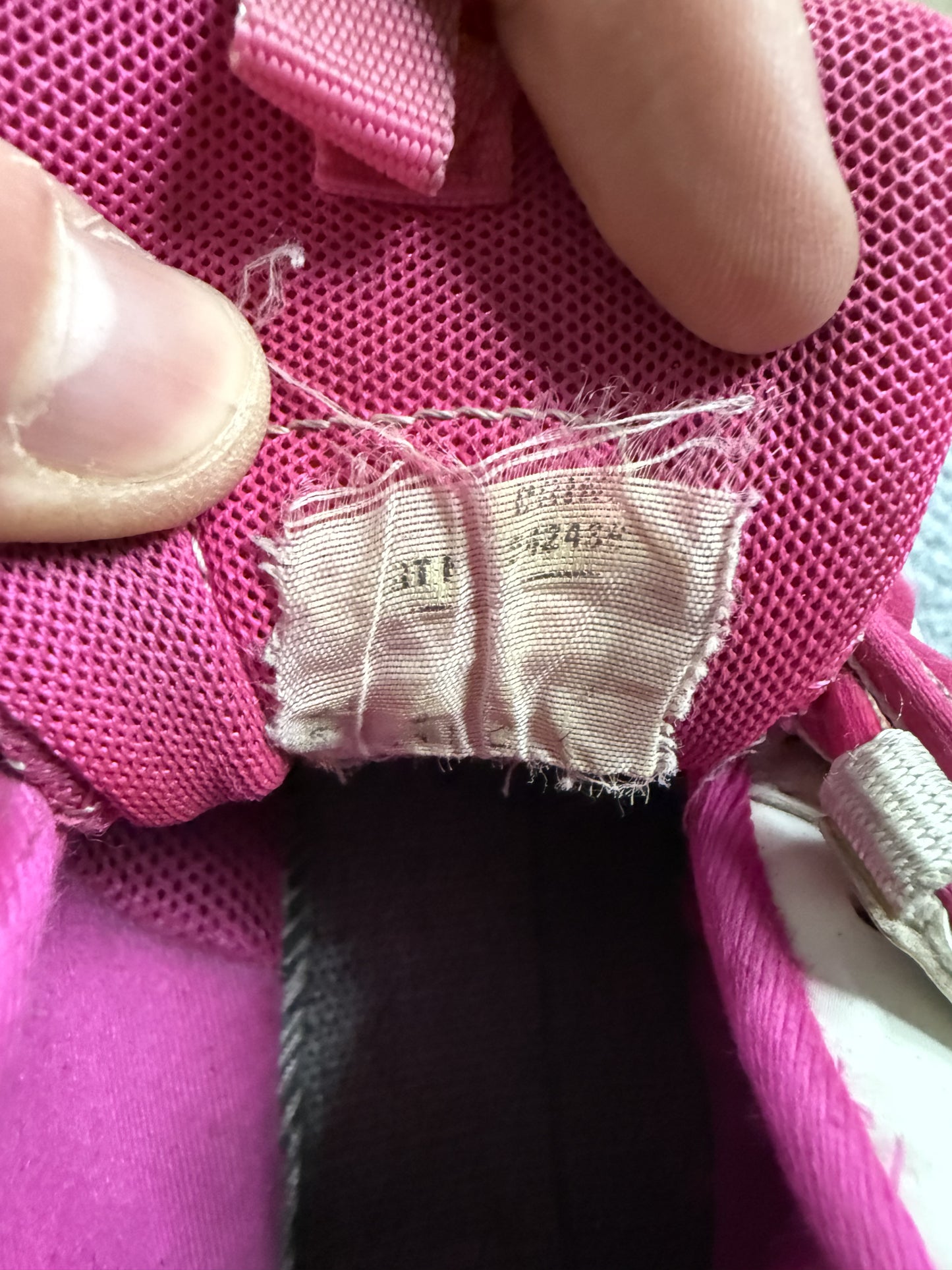Balenciaga Track White Pink (No Insoles) Used 38 (US 5) No Box