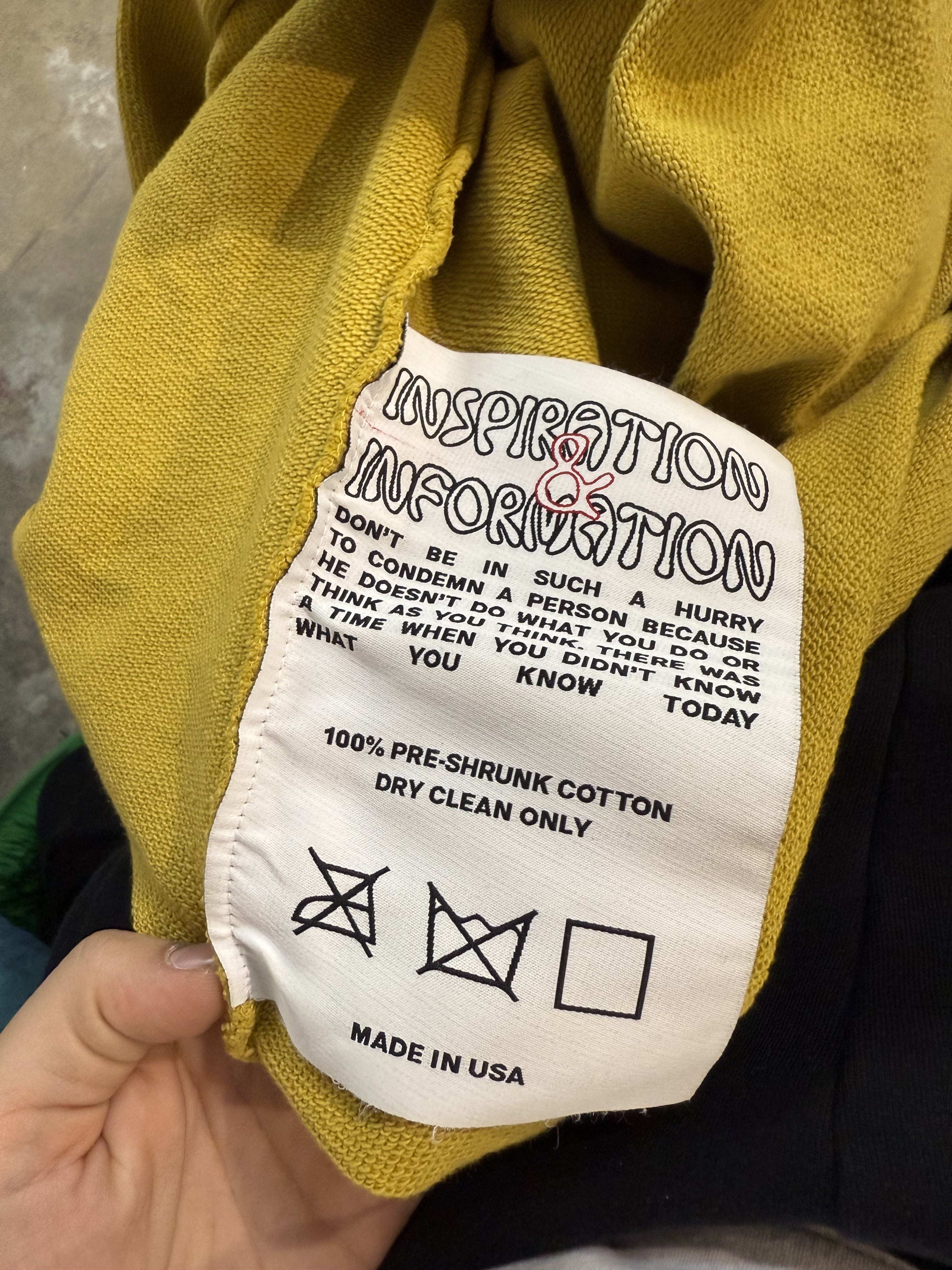 Barriers Hoodie King of Kings Yellow Used Medium