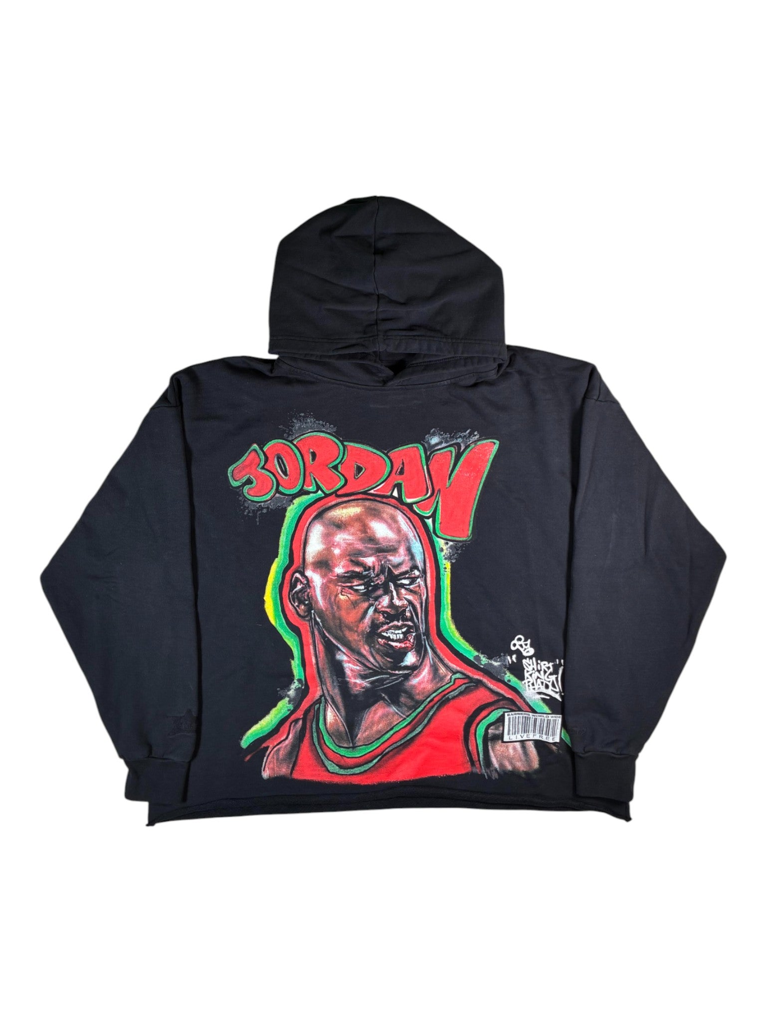 Barriers 'Michael Jordan' Black Hoodie