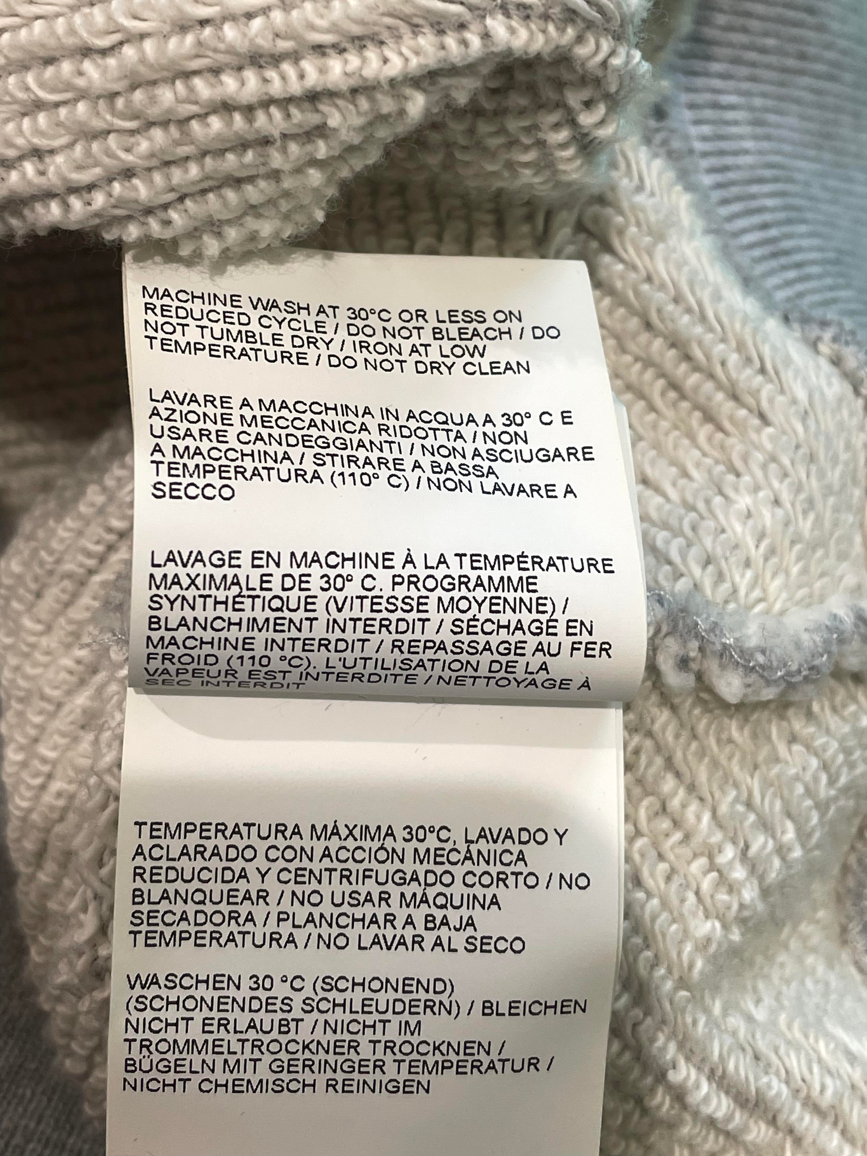 Off-White Hoodie Grey Stitch Arrow Logo