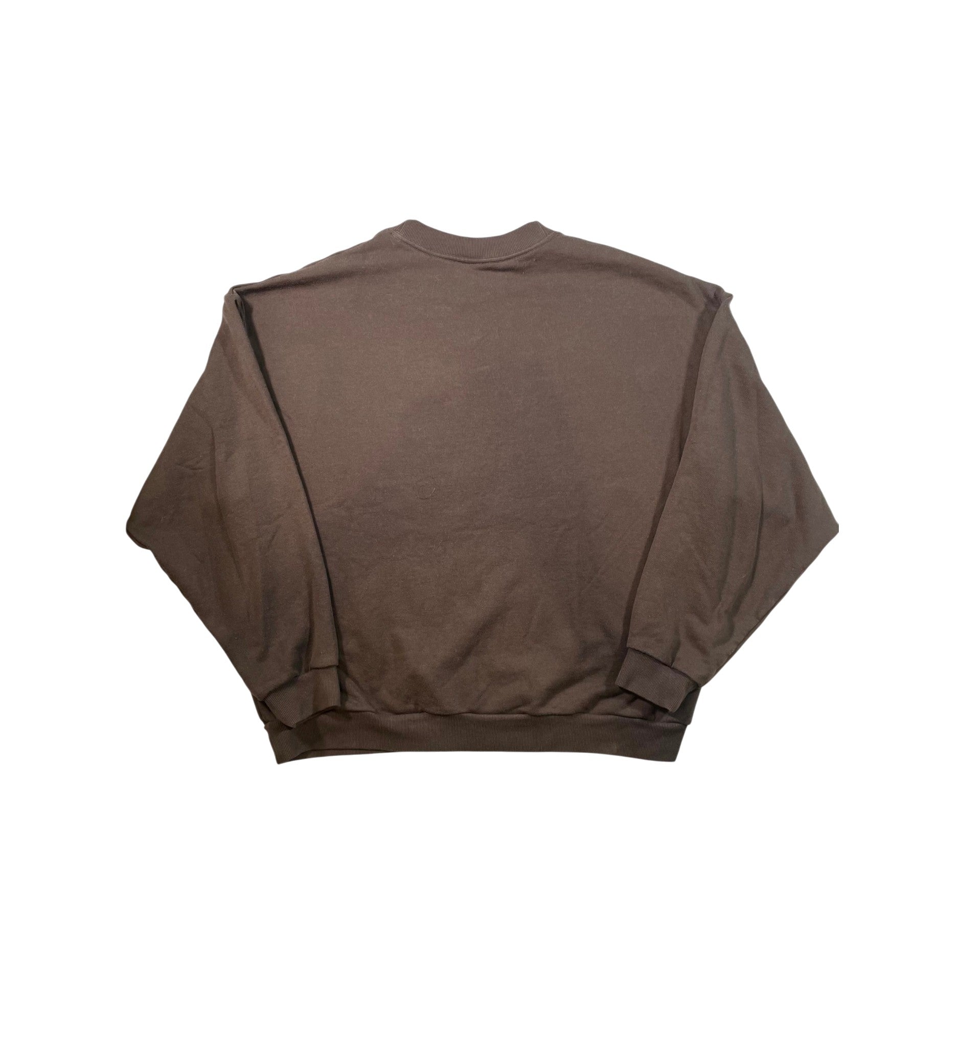 ALO "Accolade" Crewneck Brown Sweatshirt