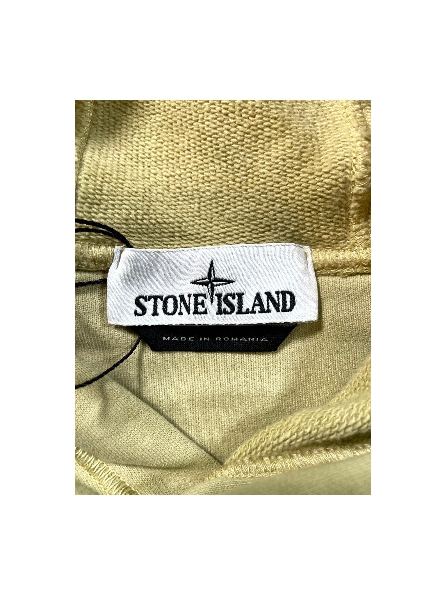 Stone Island Yellow Mud Hoodie