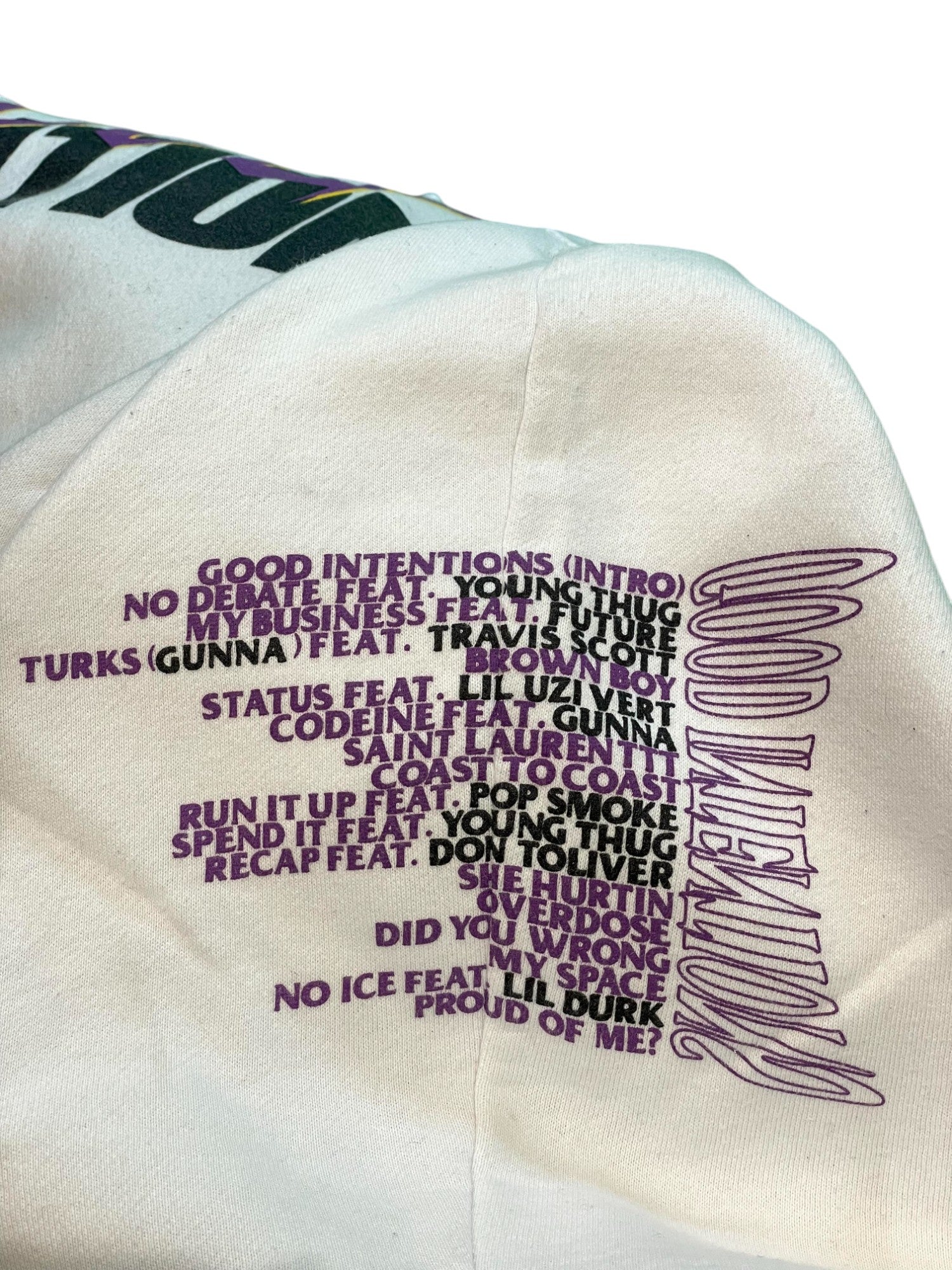 VLONE Good Intentions Hoodie White