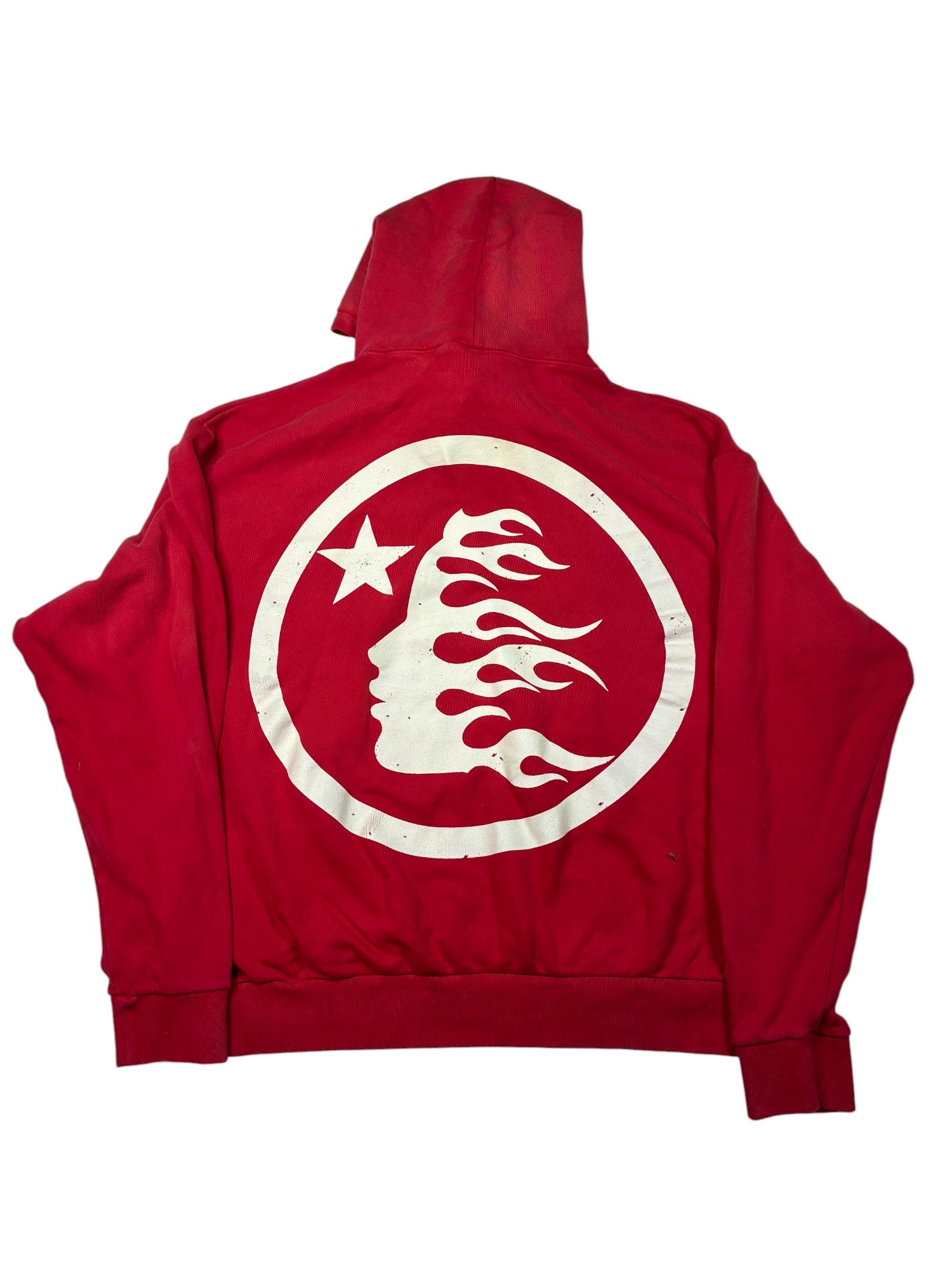 Hellstar Hoodie Red Sport Logo