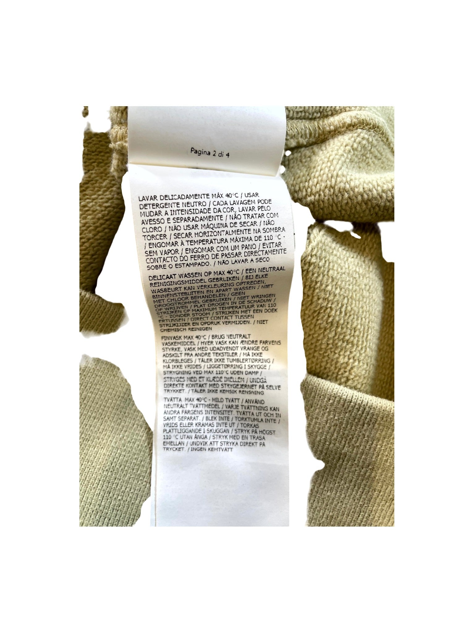 Stone Island Yellow Mud Hoodie