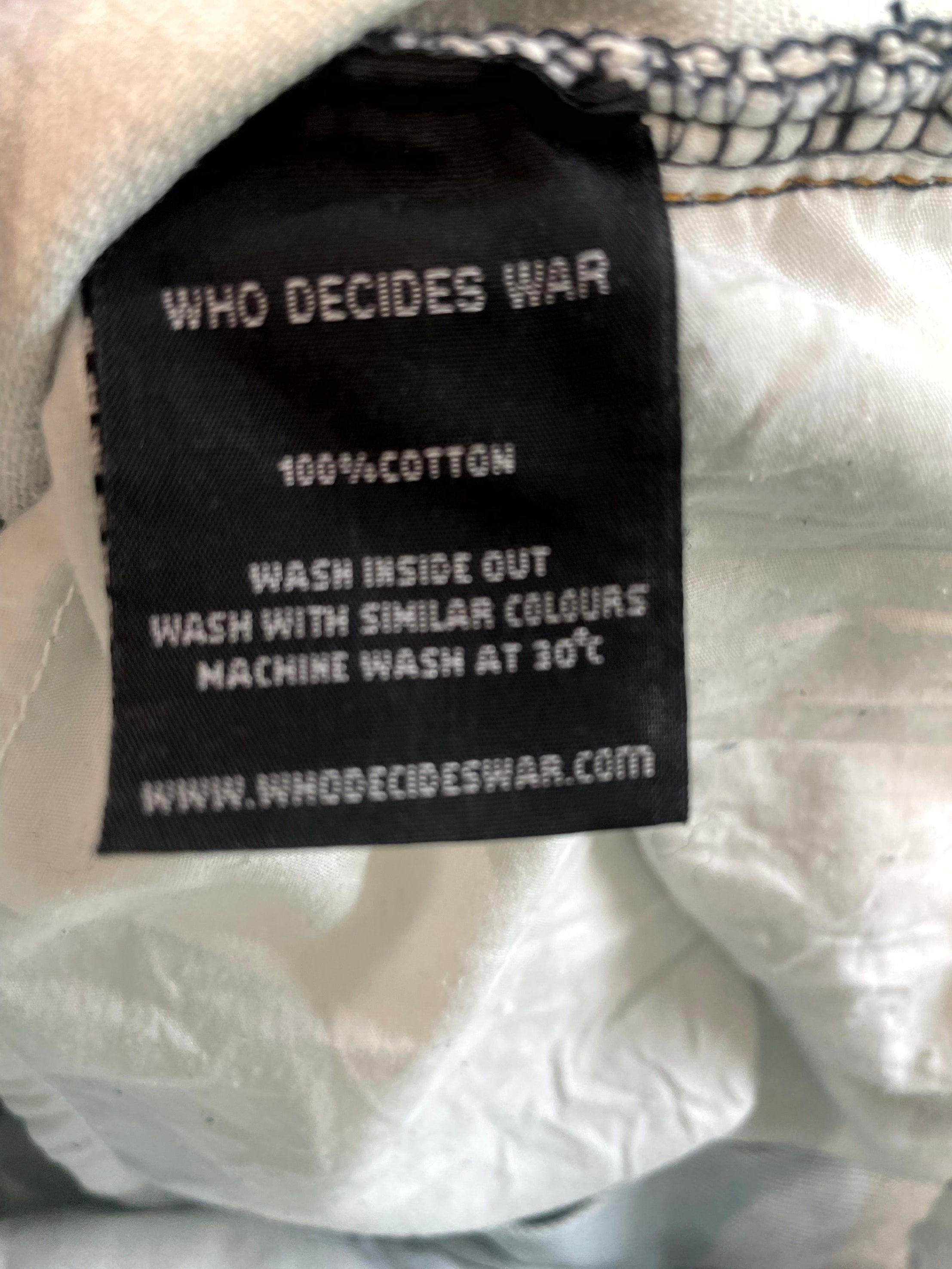 Who Decides War Infusion Blue Jeans