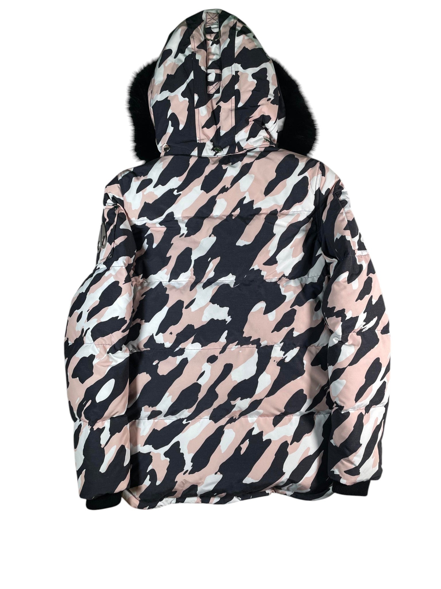 Moose Knuckles Female Rose Smoke 3Q Camo Jacket
