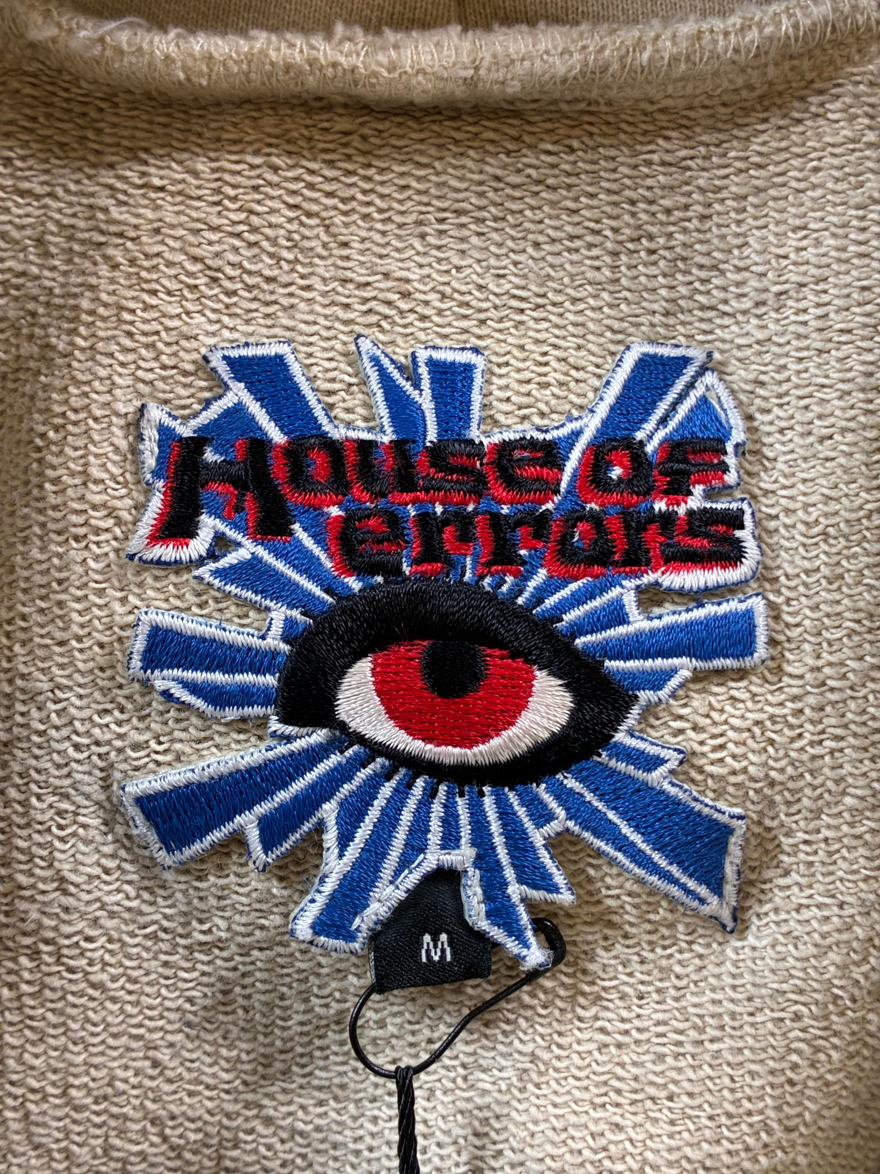 House Of Errors Eye Multi Cream Hoodie