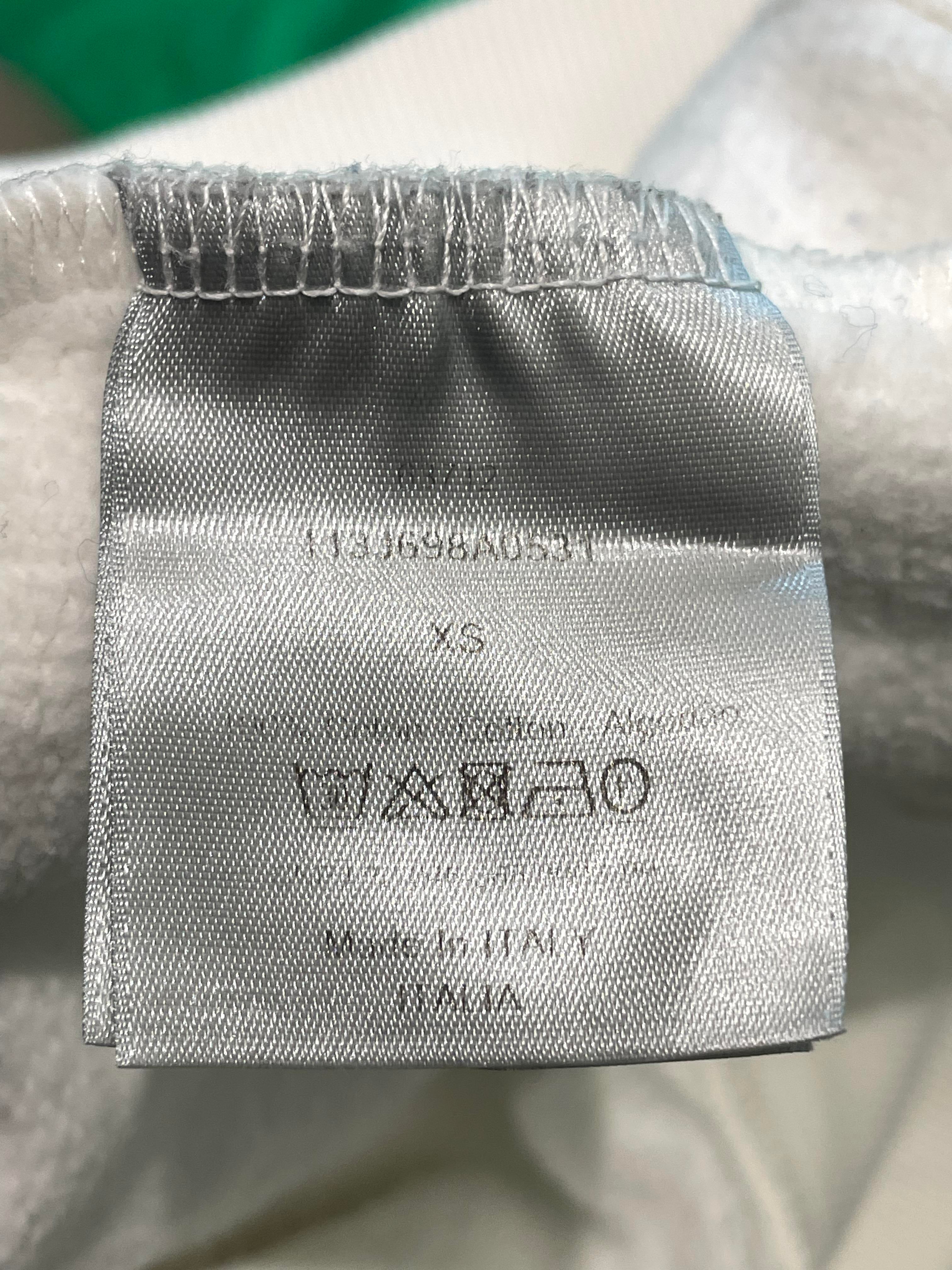 Dior CD Logo Hoodie White Yellow