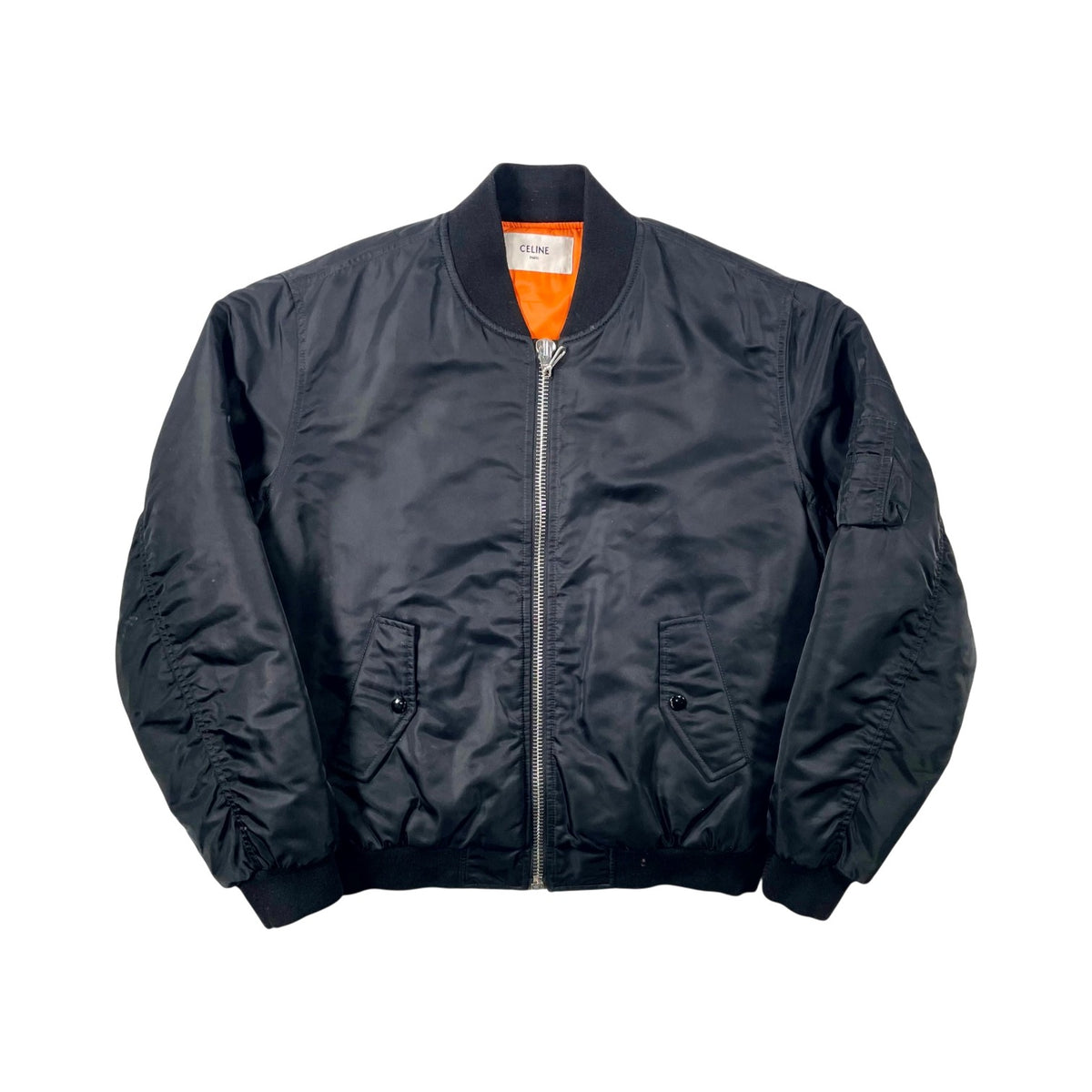 Celine Black Bomber Jacket