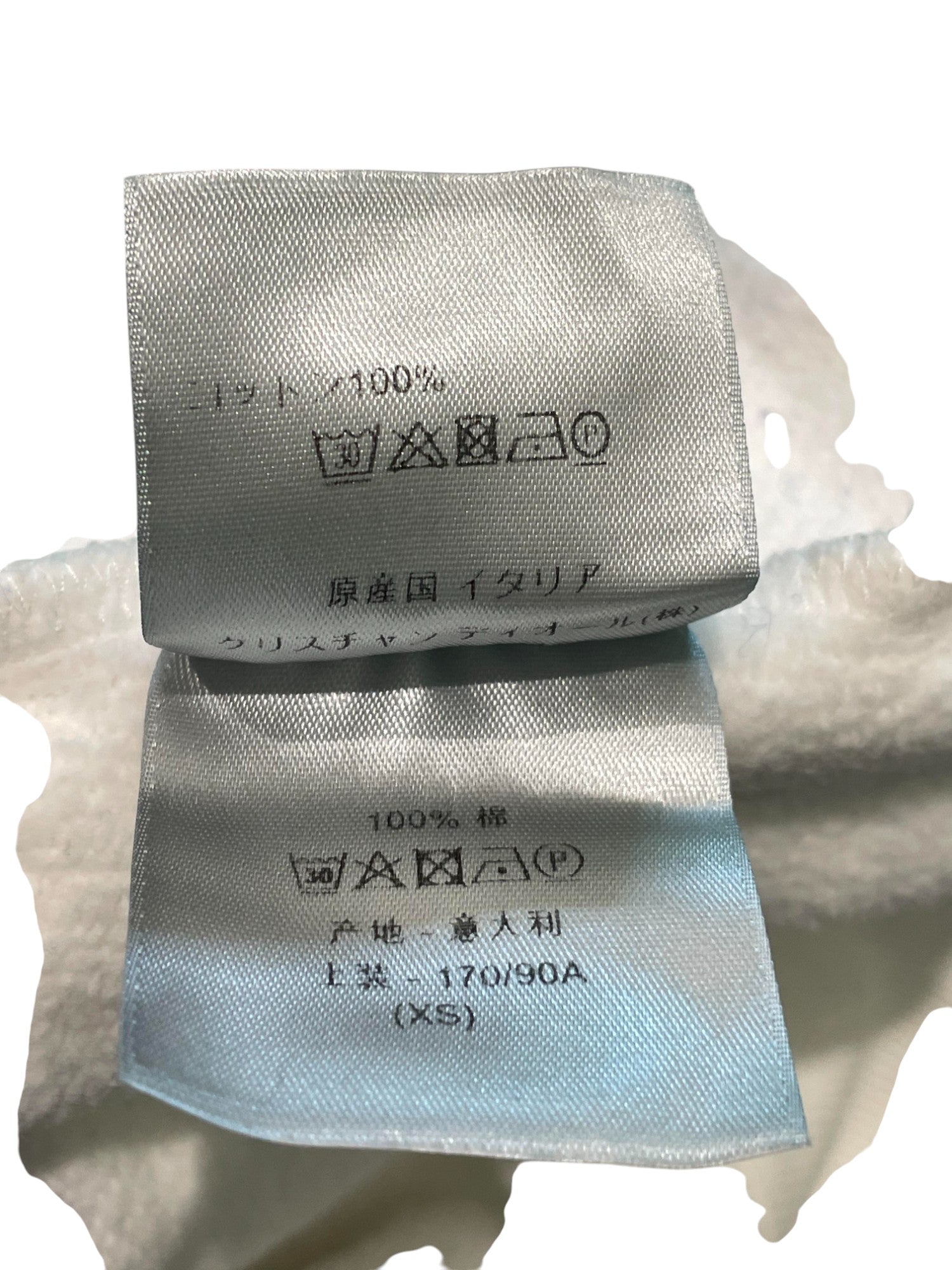 Dior CD Logo Hoodie White Yellow