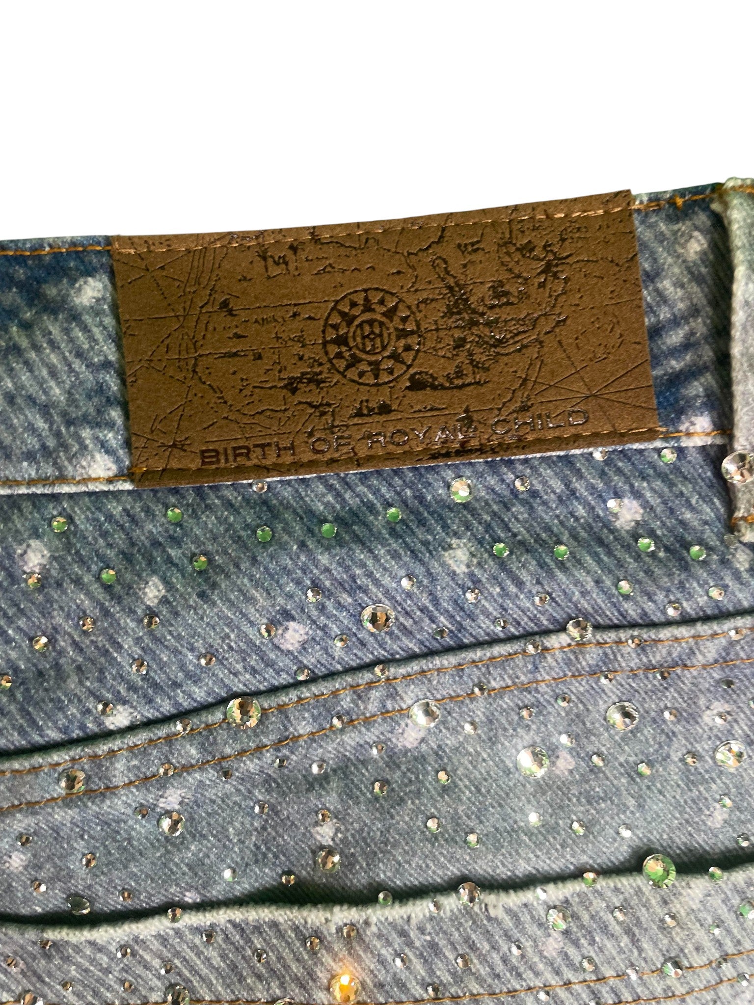 Birth of Royal Child Light Wash Jeans