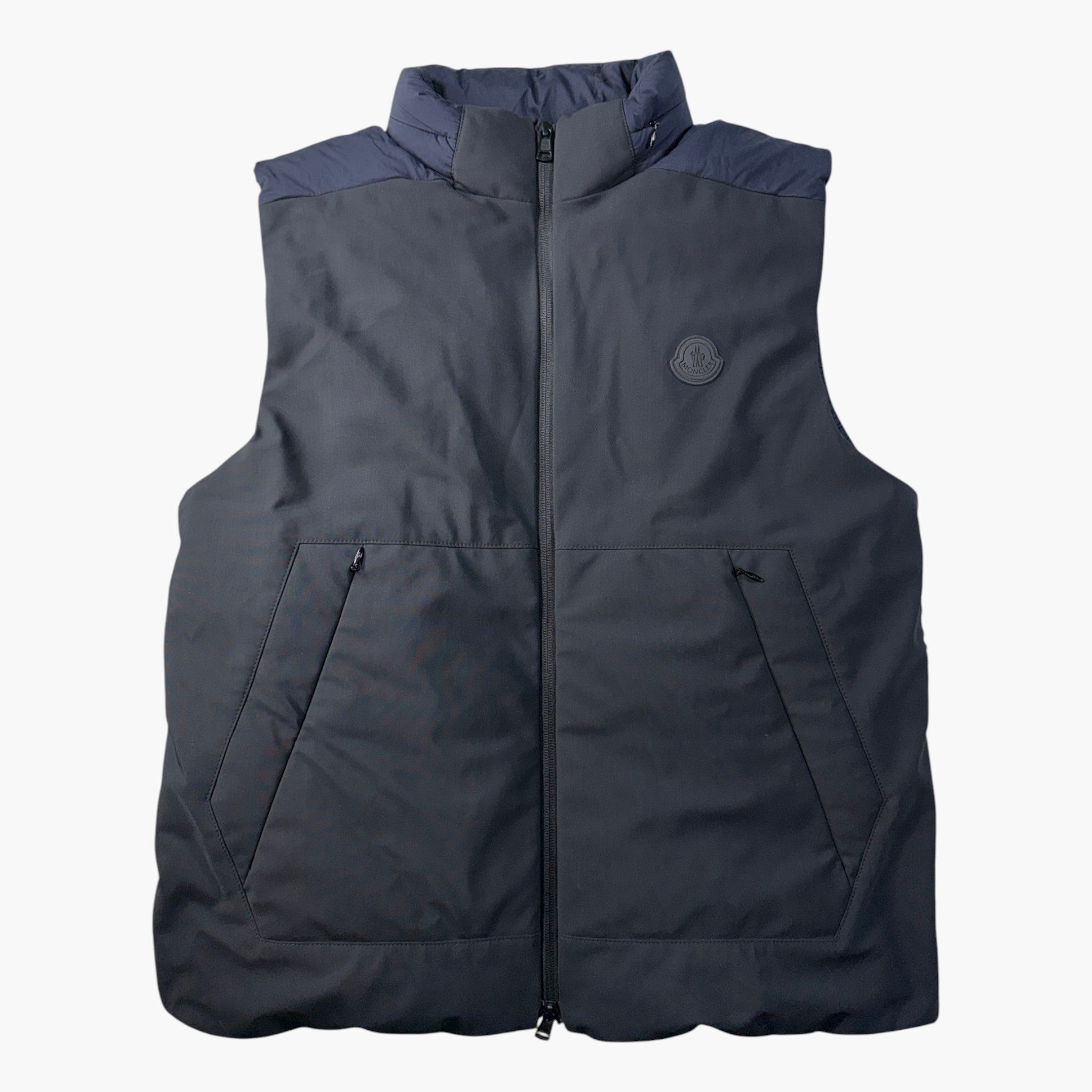 Moncler Causses Gilet Navy & Black Vest