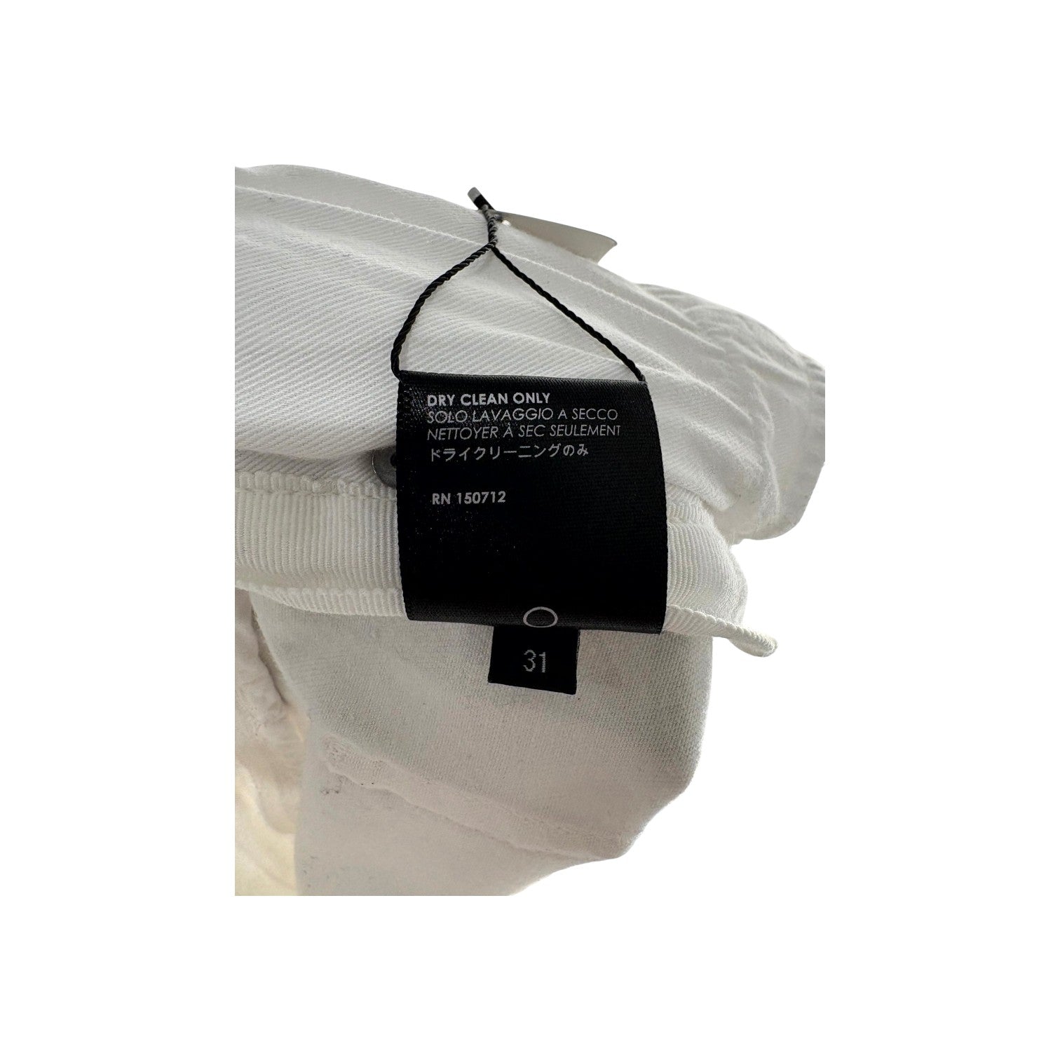 Amiri Stripe White & Black Jeans