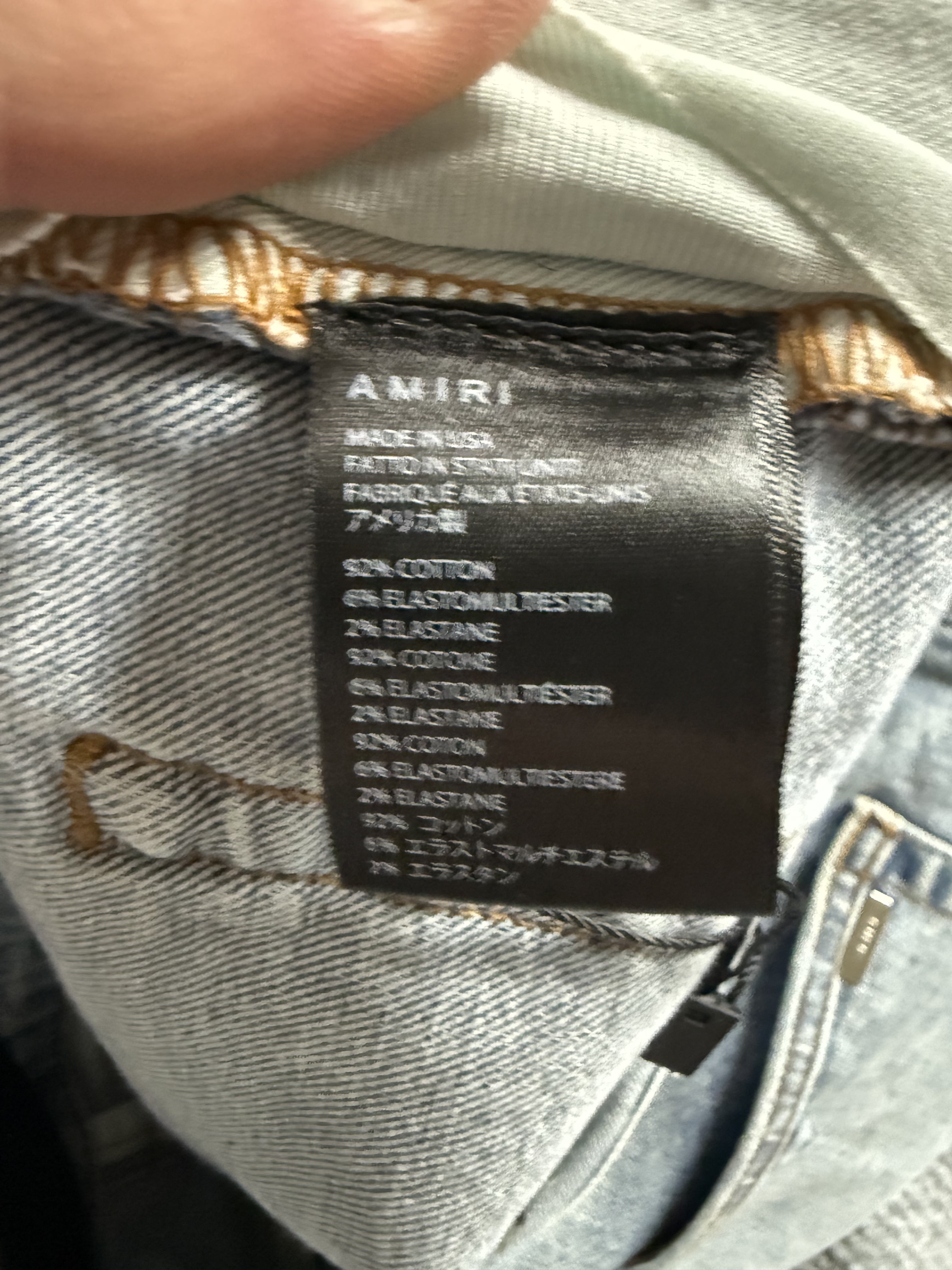 Amiri Thrasher Shotgun Jeans Used 36