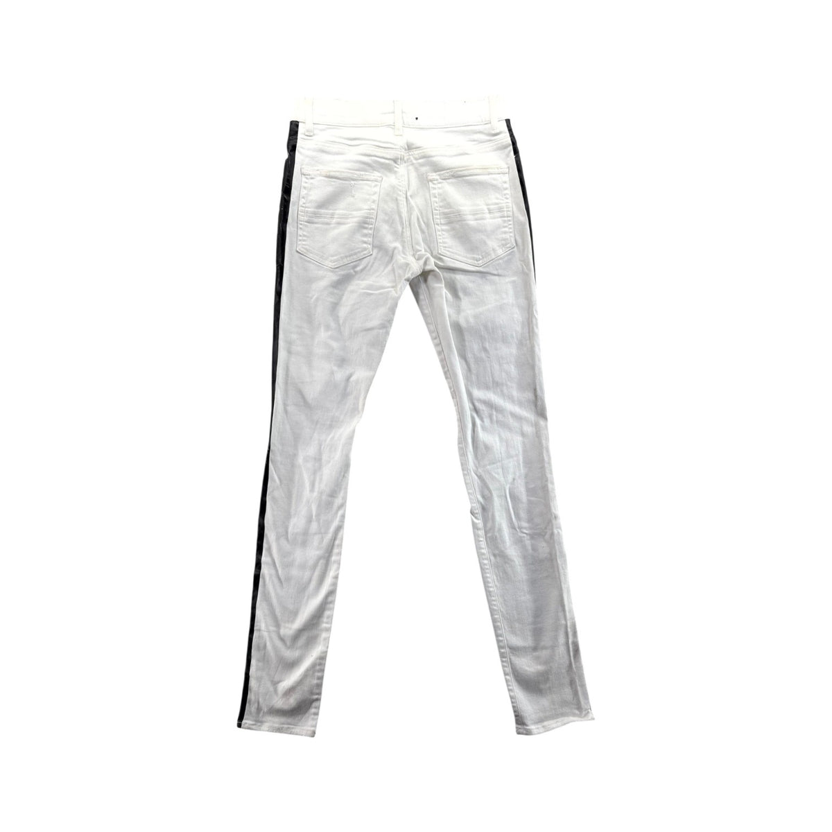Amiri Stripe White & Black Jeans