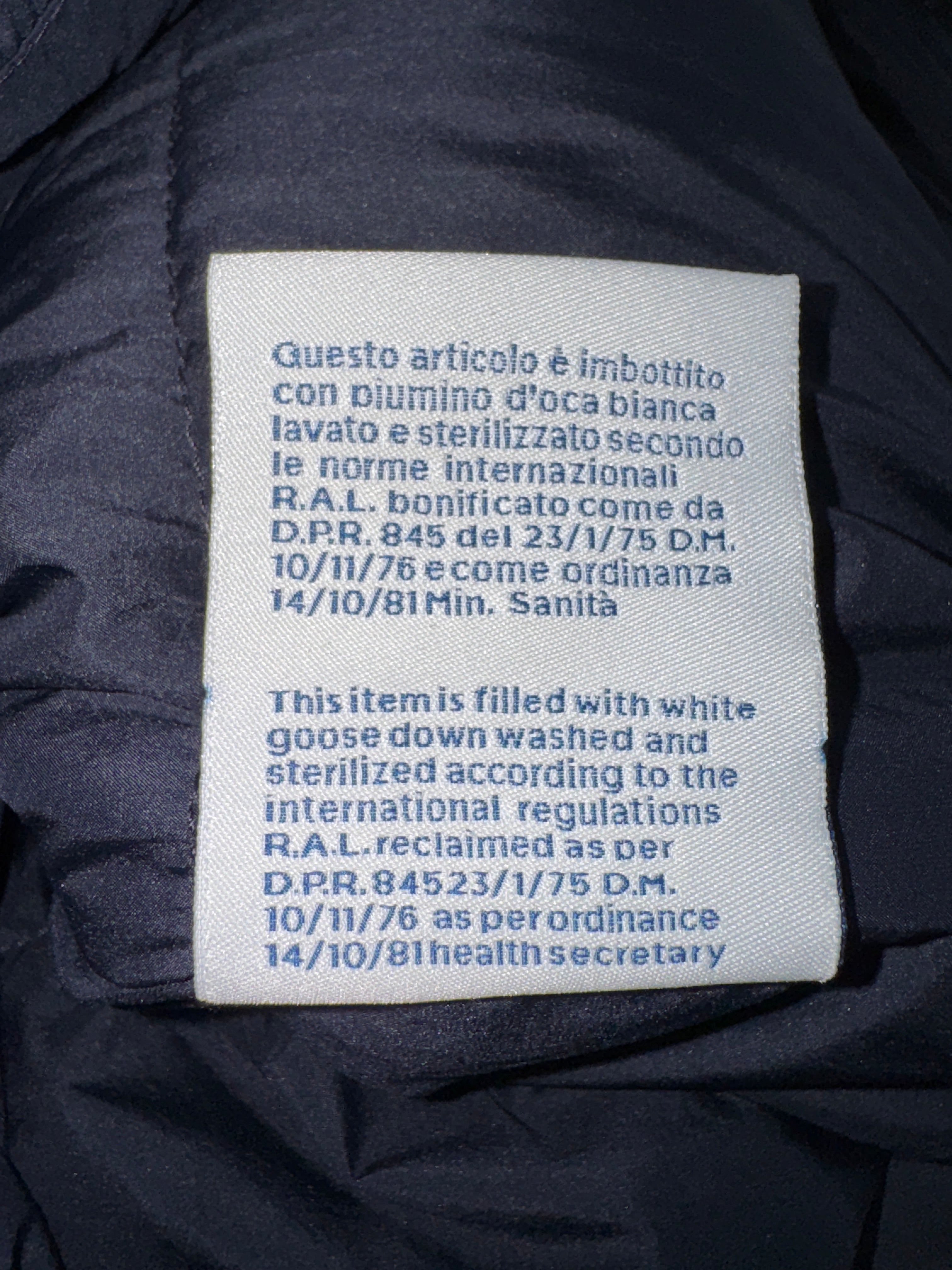 Moncler Causses Gilet Navy & Black Vest