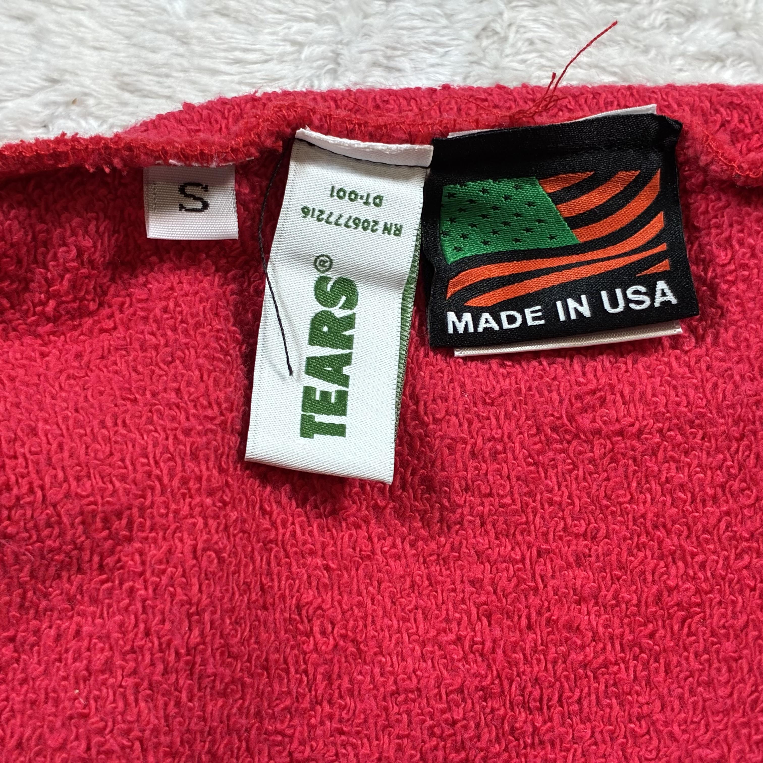 Denim Tears University Red & Black Shorts