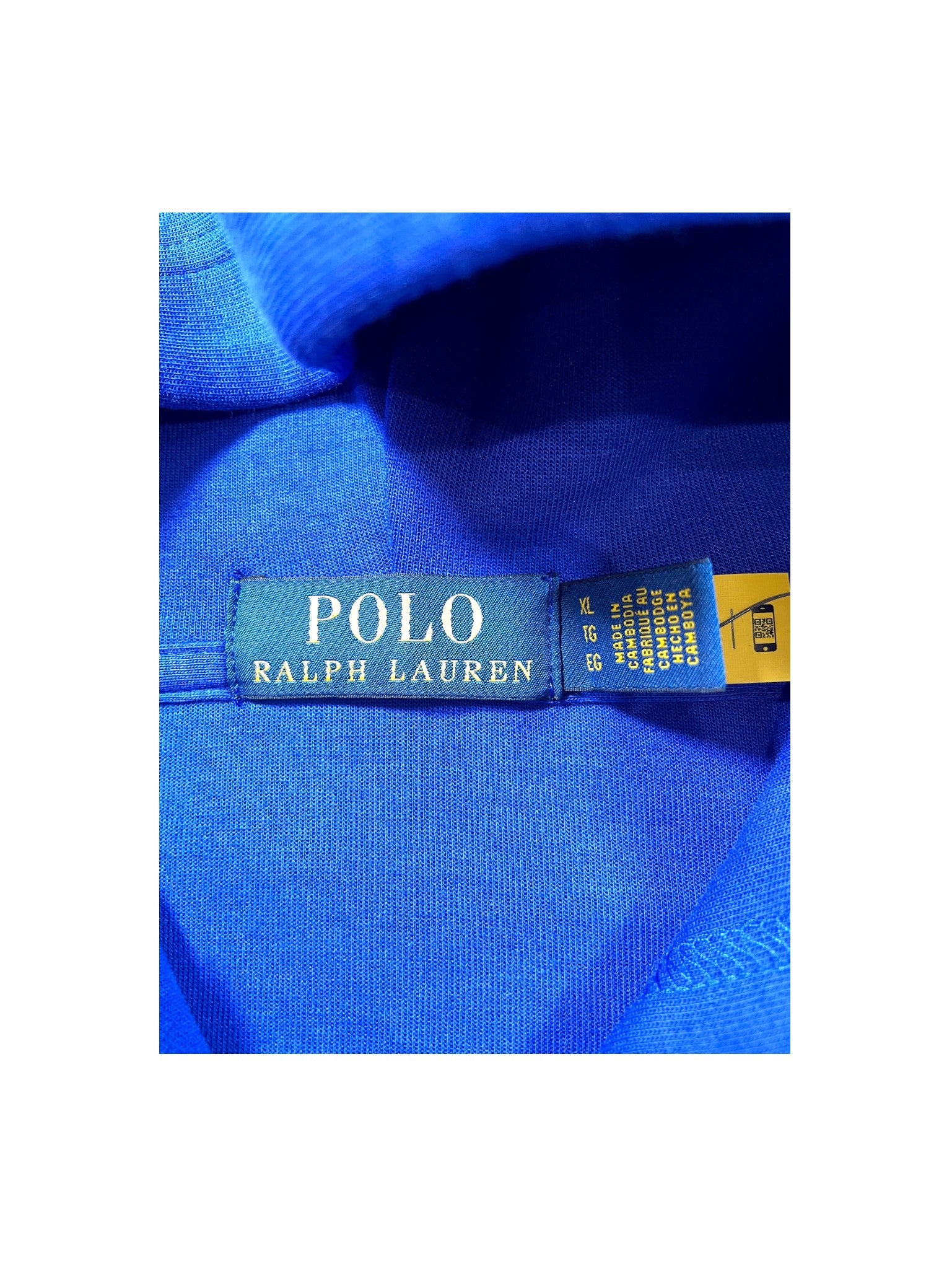 Polo "Tech" Royal Blue & White Sweatsuit