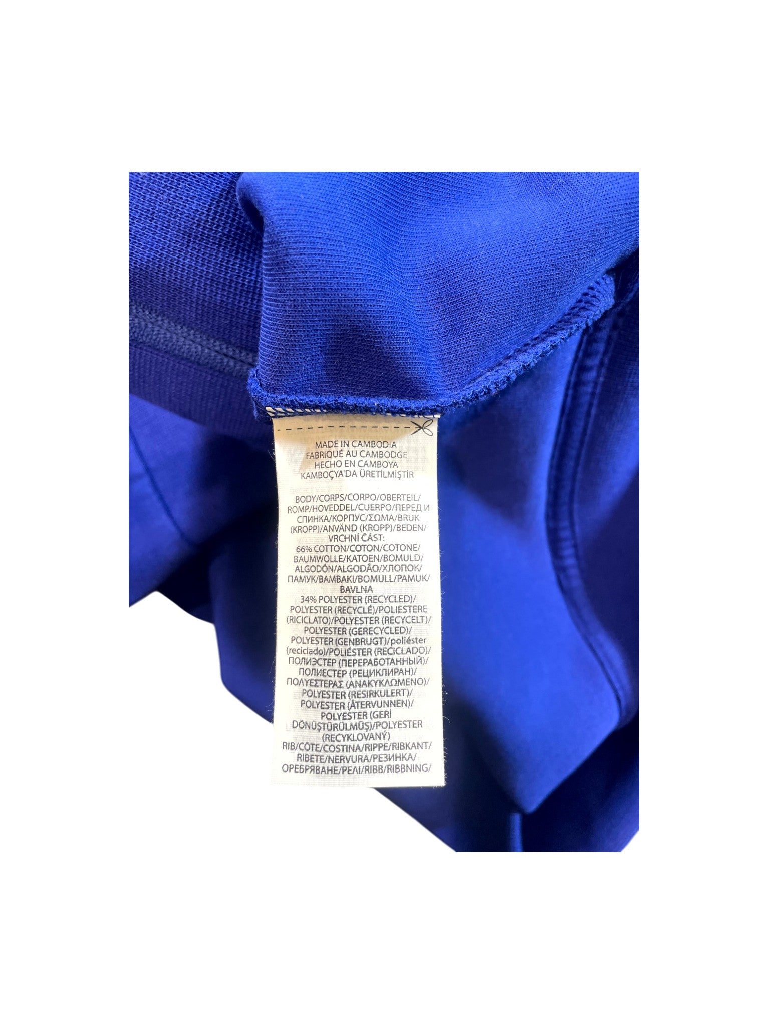 Polo "Tech" Royal Blue & White Sweatsuit