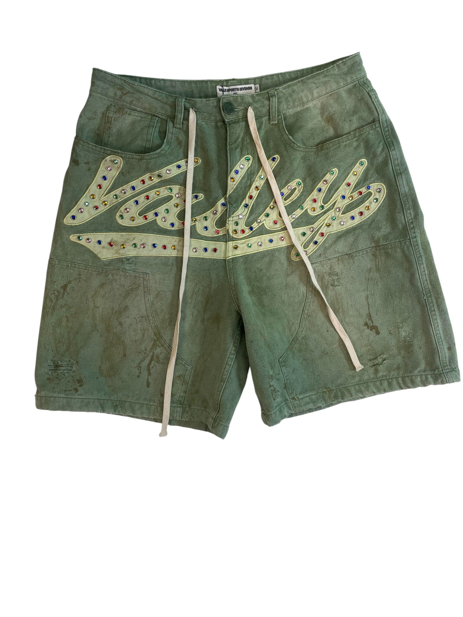 Vale 'Skittles' Olive Shorts