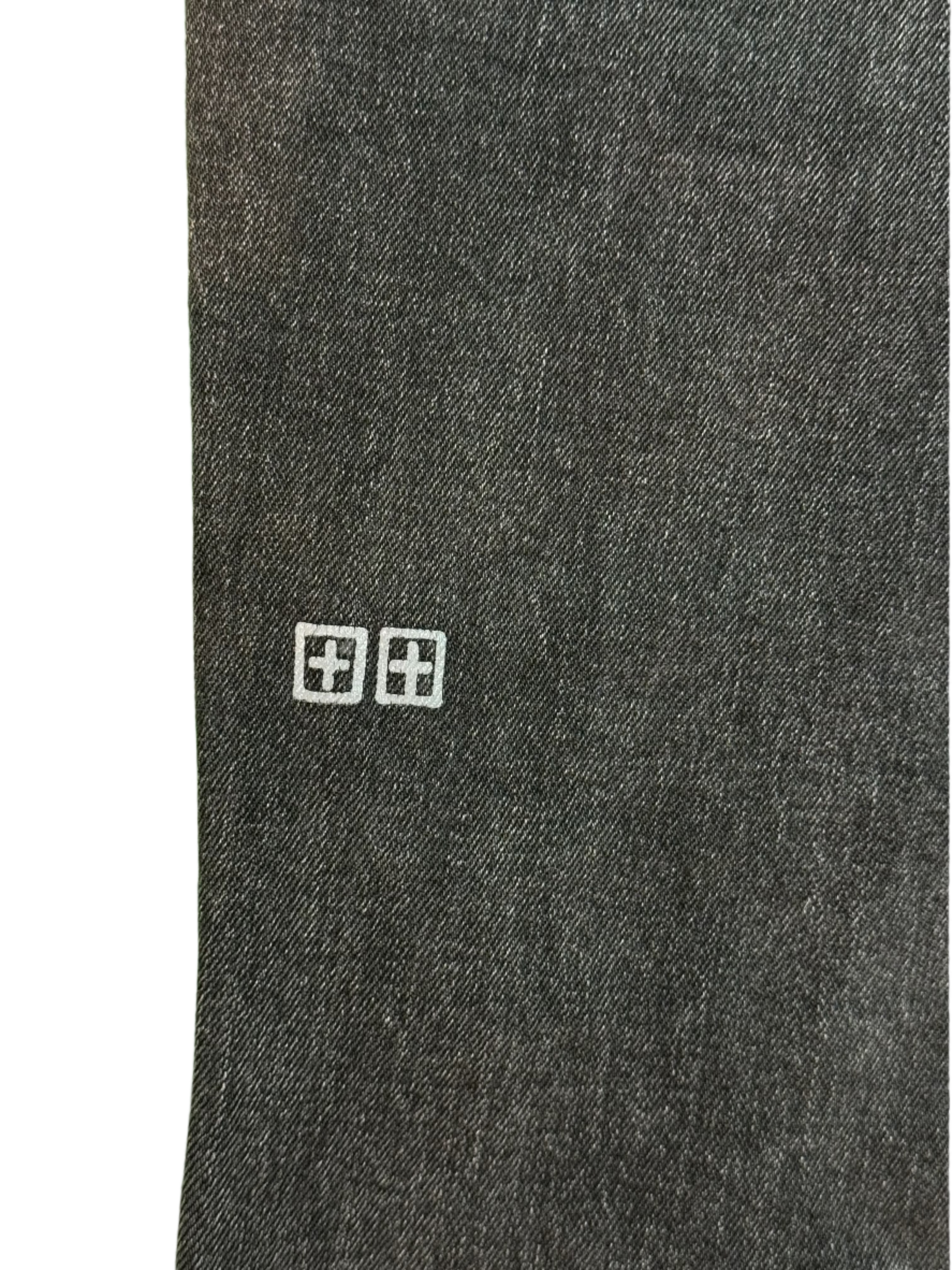 Ksubi Light Wash Multi Patch Black Jeans