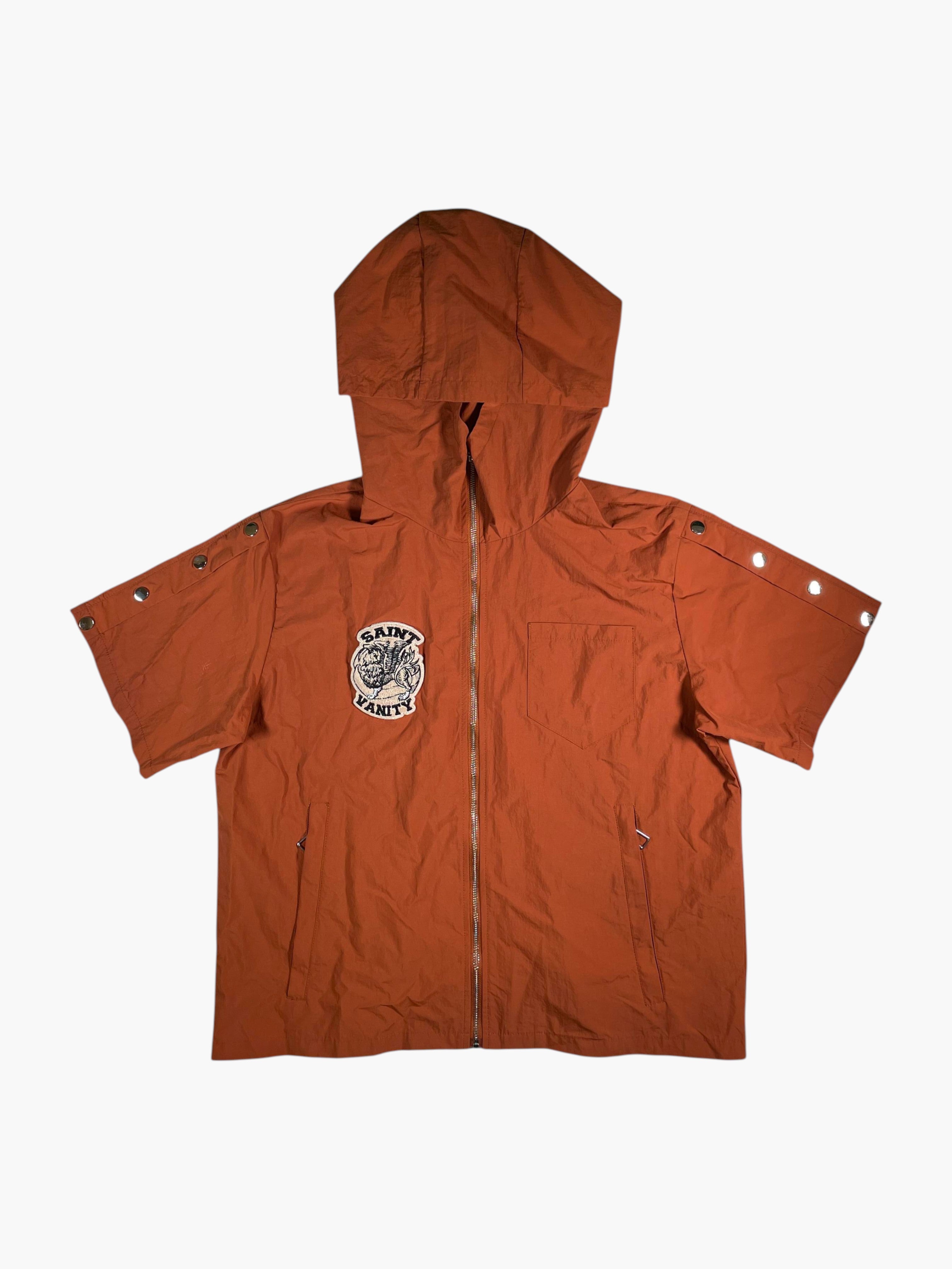 Saint Vanity Cognac Button Up Shirt & Pants Set