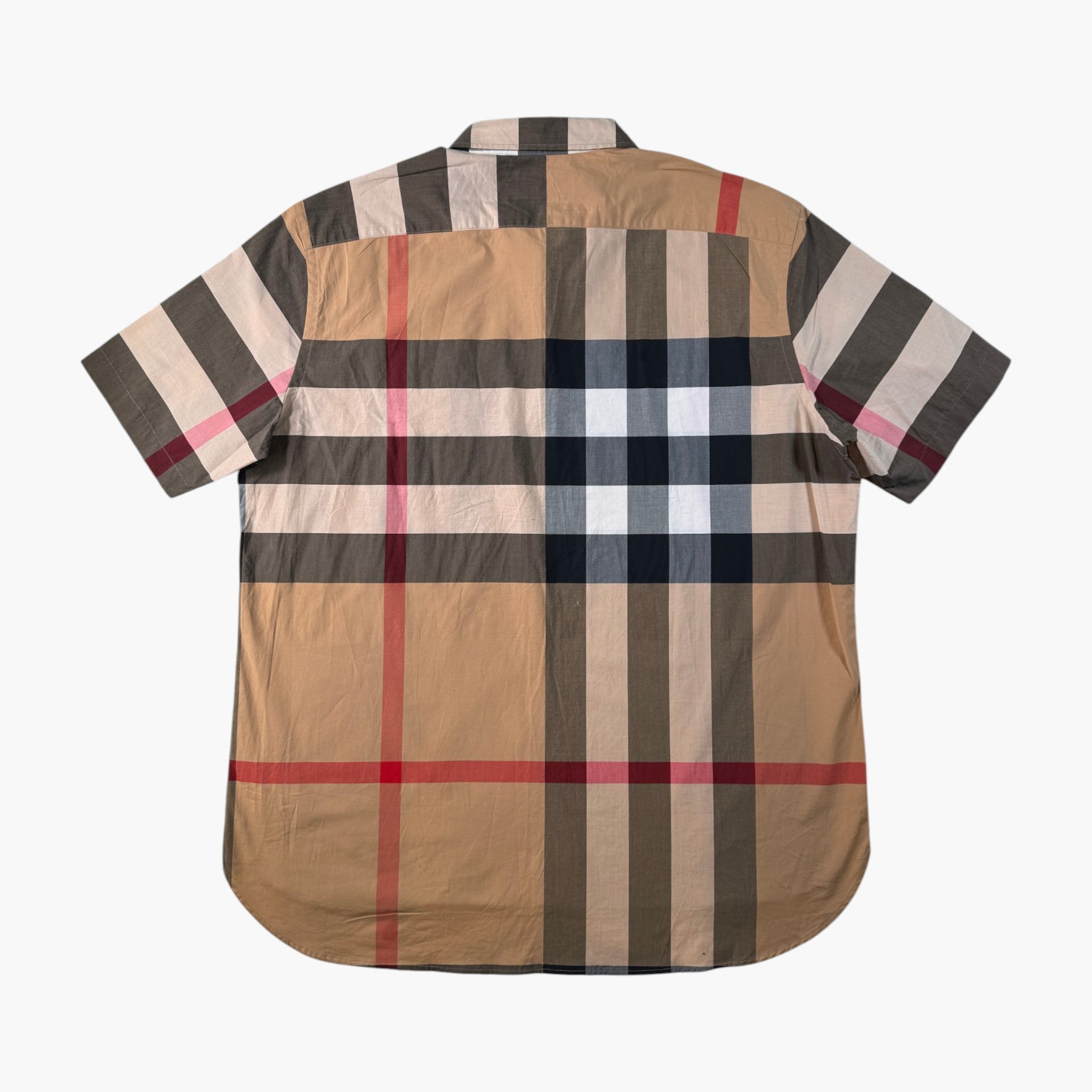 Burberry Tan Button Up