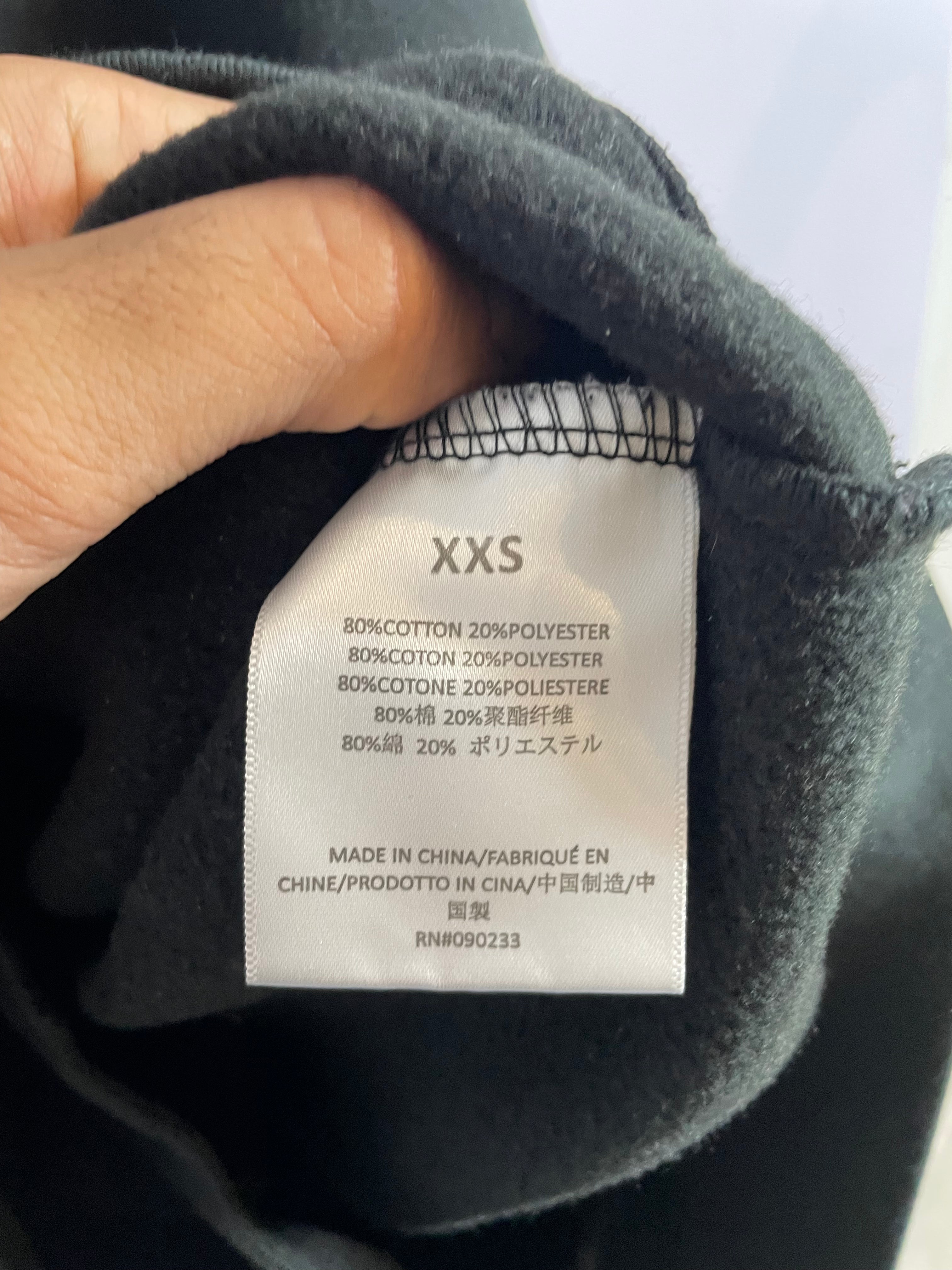 Essentials Black Crewneck 3M Used XXS