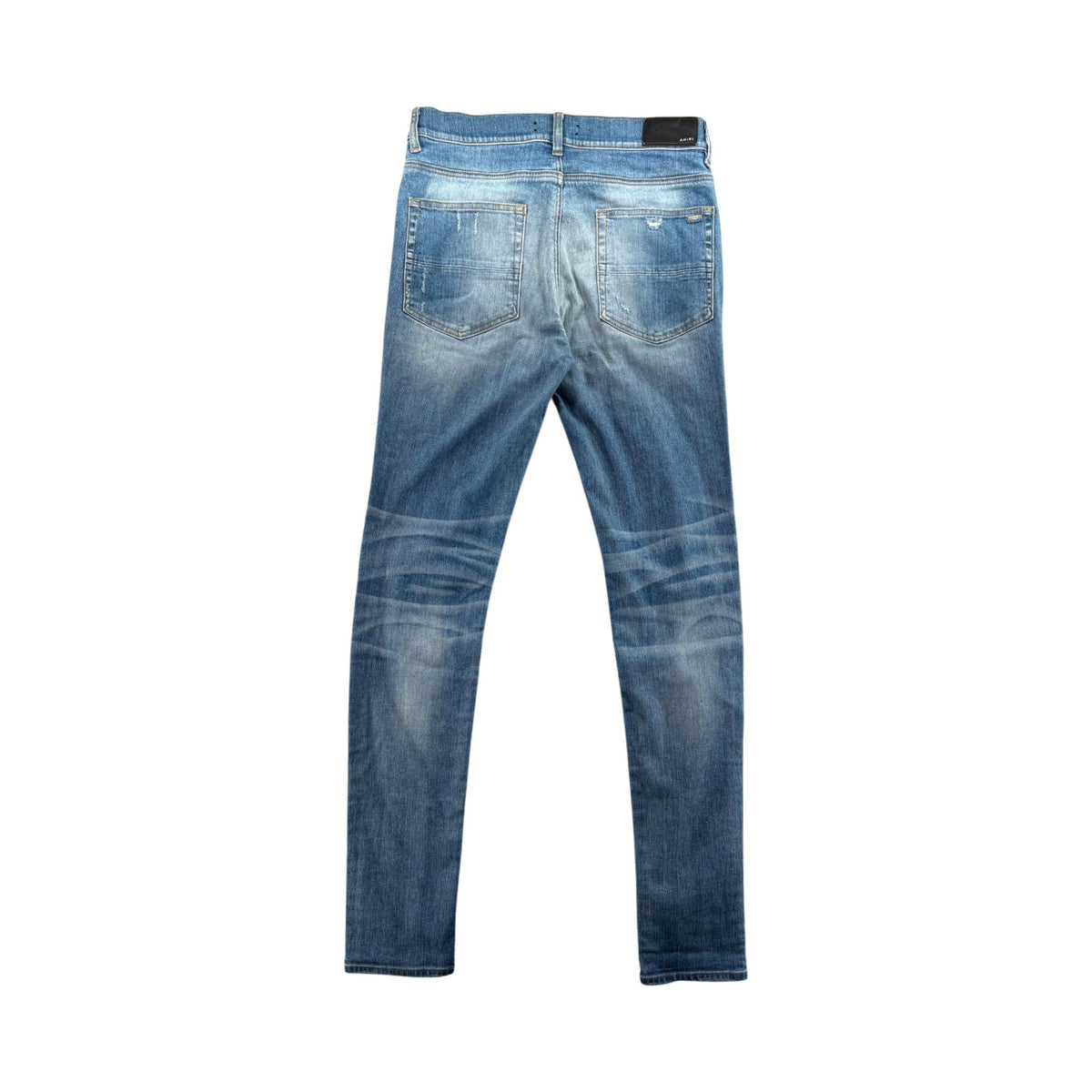 Amiri "MX1" Aloha Patch Light Wash Jeans