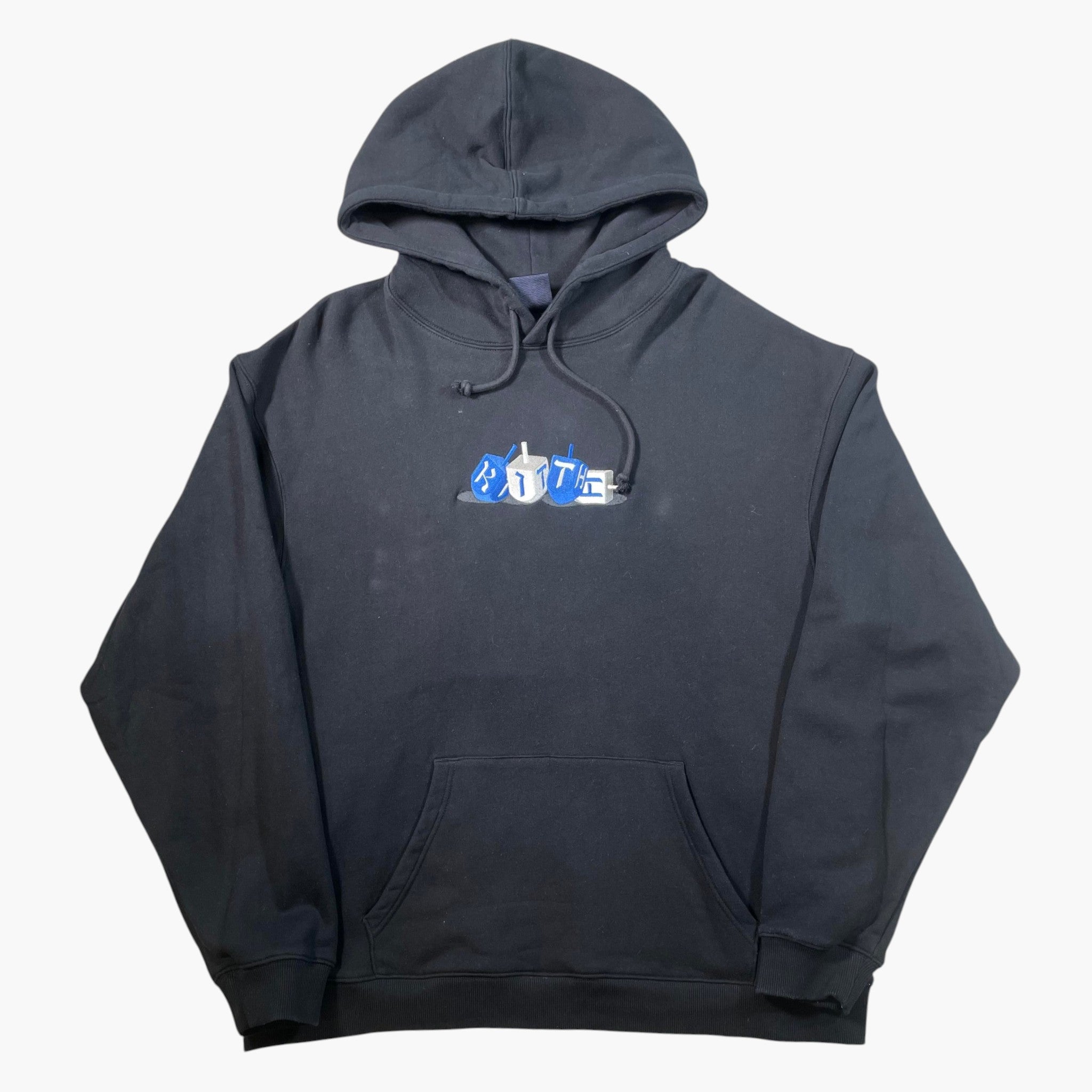 Kith Dreidel Logo Black Hoodie