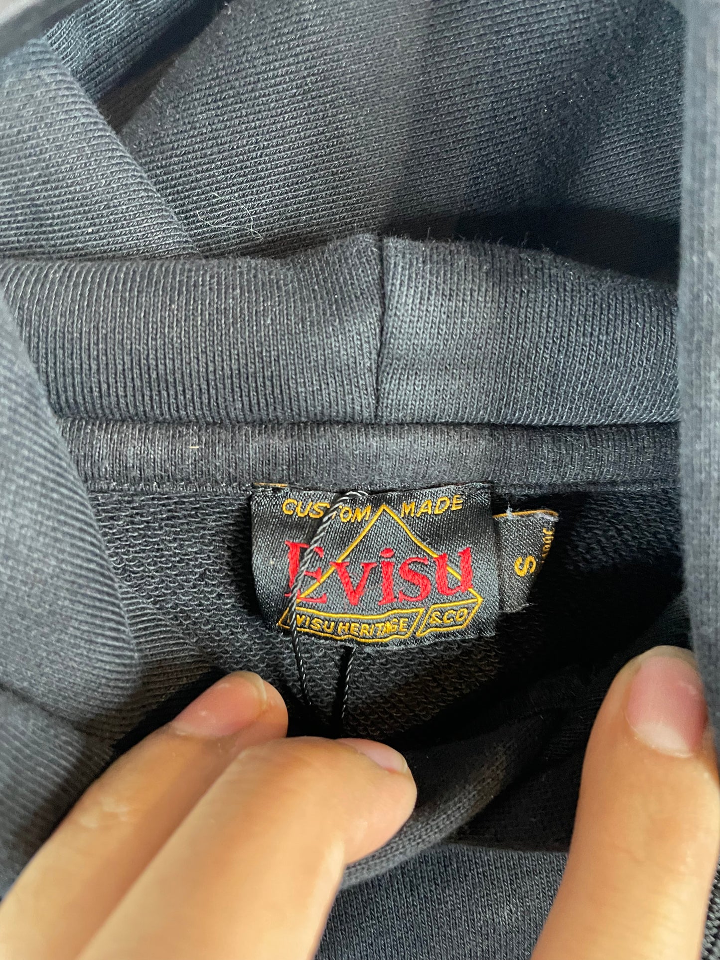 Evisu Sweatsuit Black Cream Lime Green Used Small